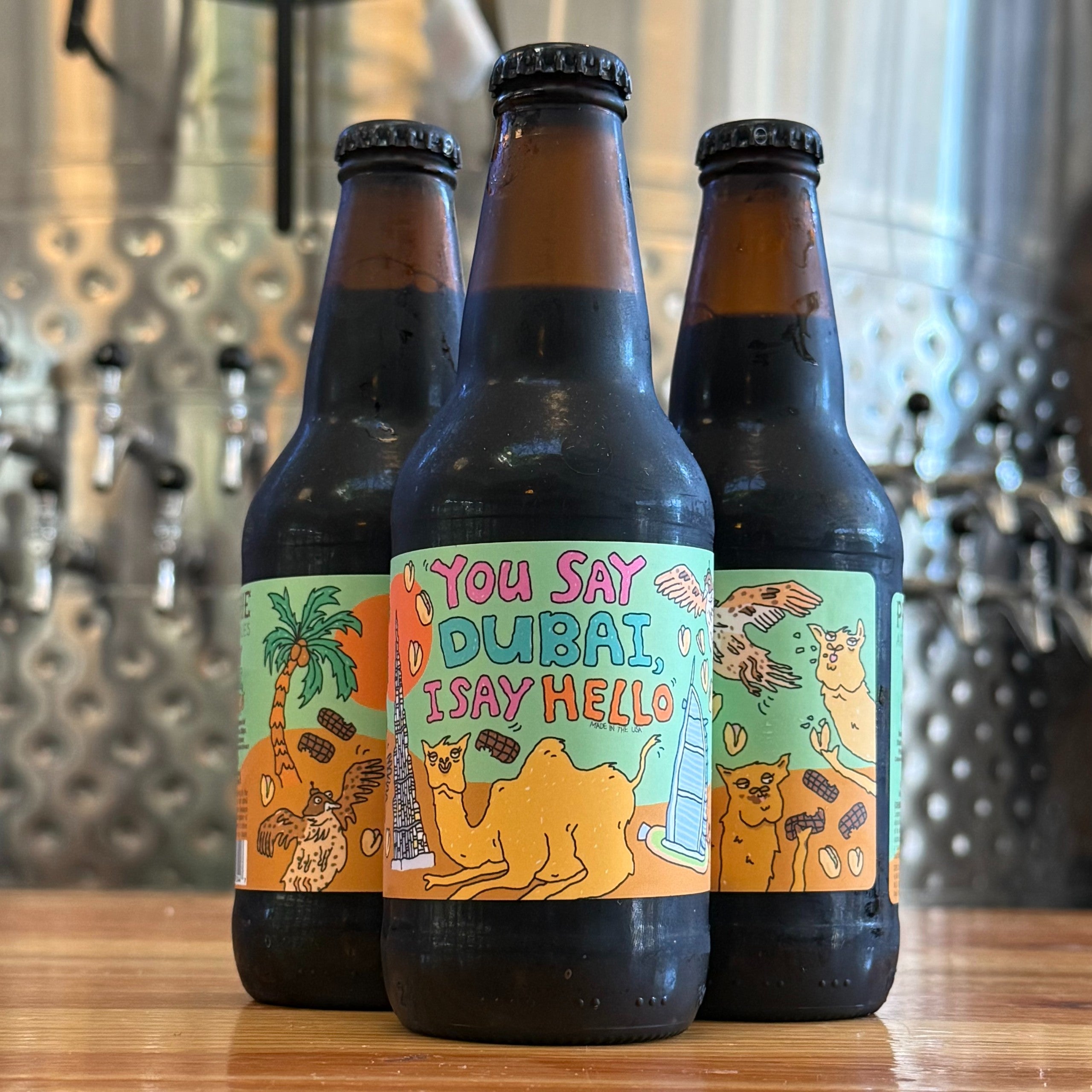 Prairie Artisan Ales You Say Dubai, I Say Hello Bourbon Barrel Aged Imperial Stout w/ Chocolate & Pistachio - OK - 12oz B