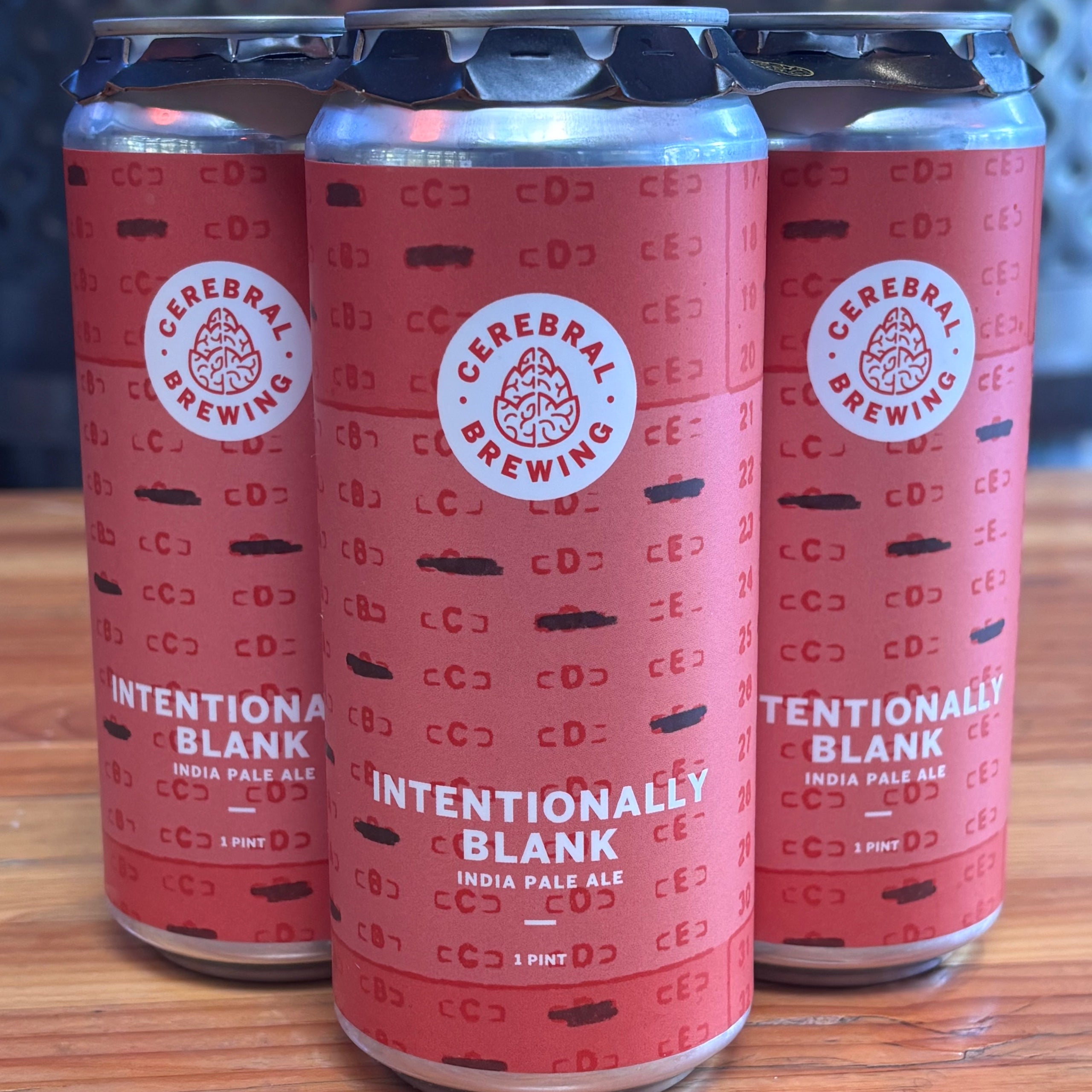 Cerebral Intentionally Blank Hazy IPA - CO - 16oz C