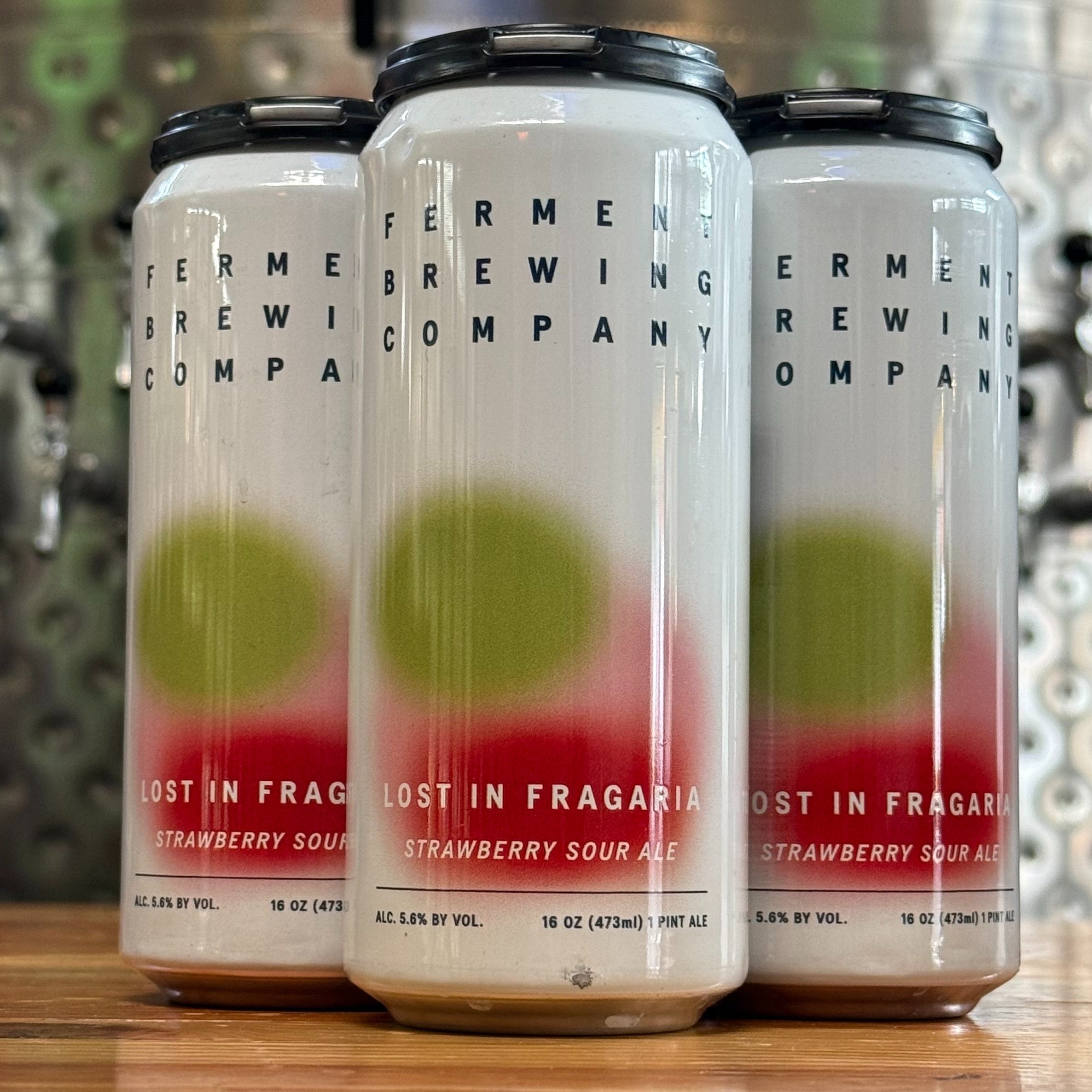 Ferment Lost in Fragaria Strawberry Sour Ale - OR - 16oz C