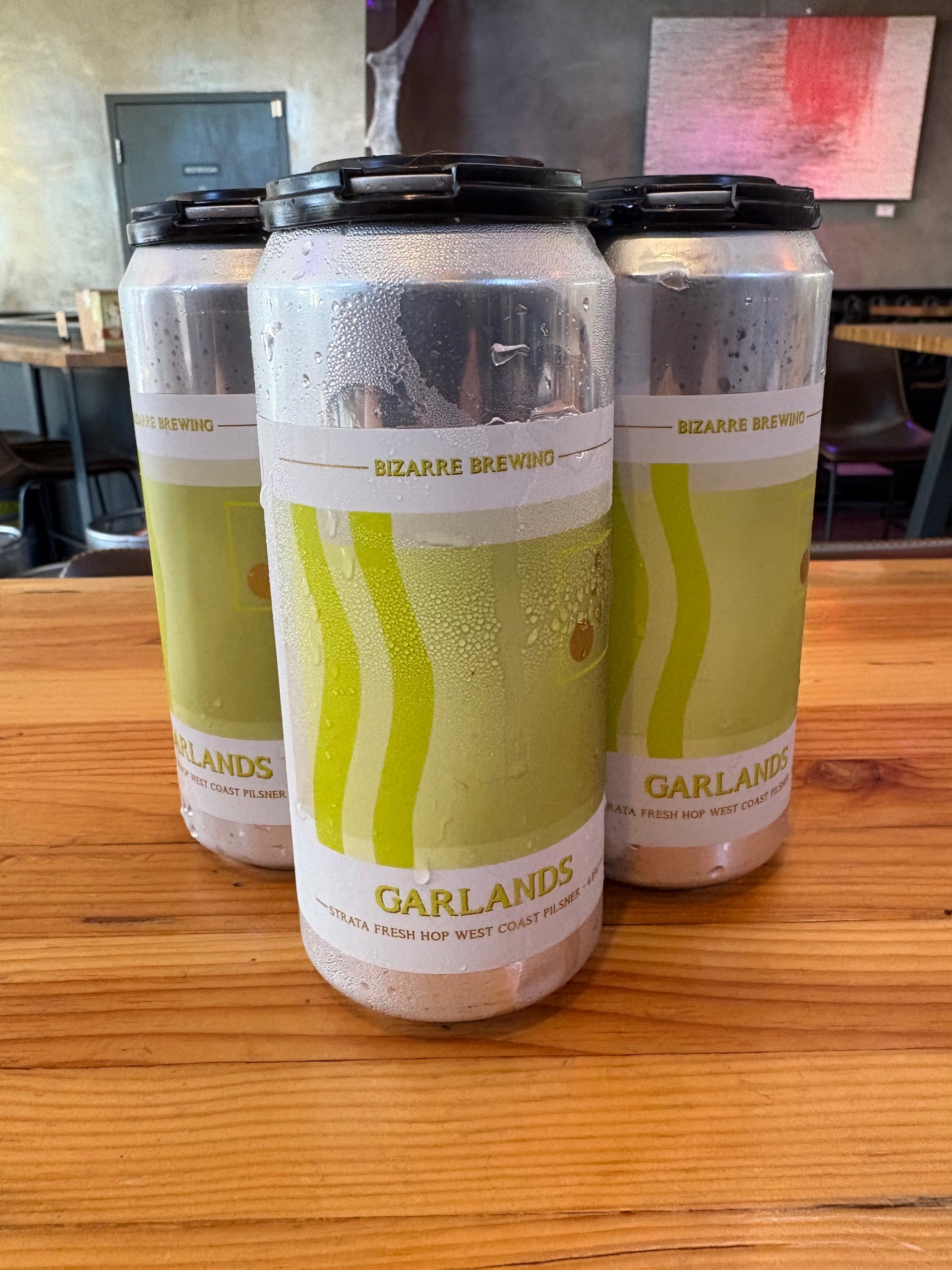 Bizare Garlands Strata Fresh Hop West Coast Pilsner - WA - 16oz