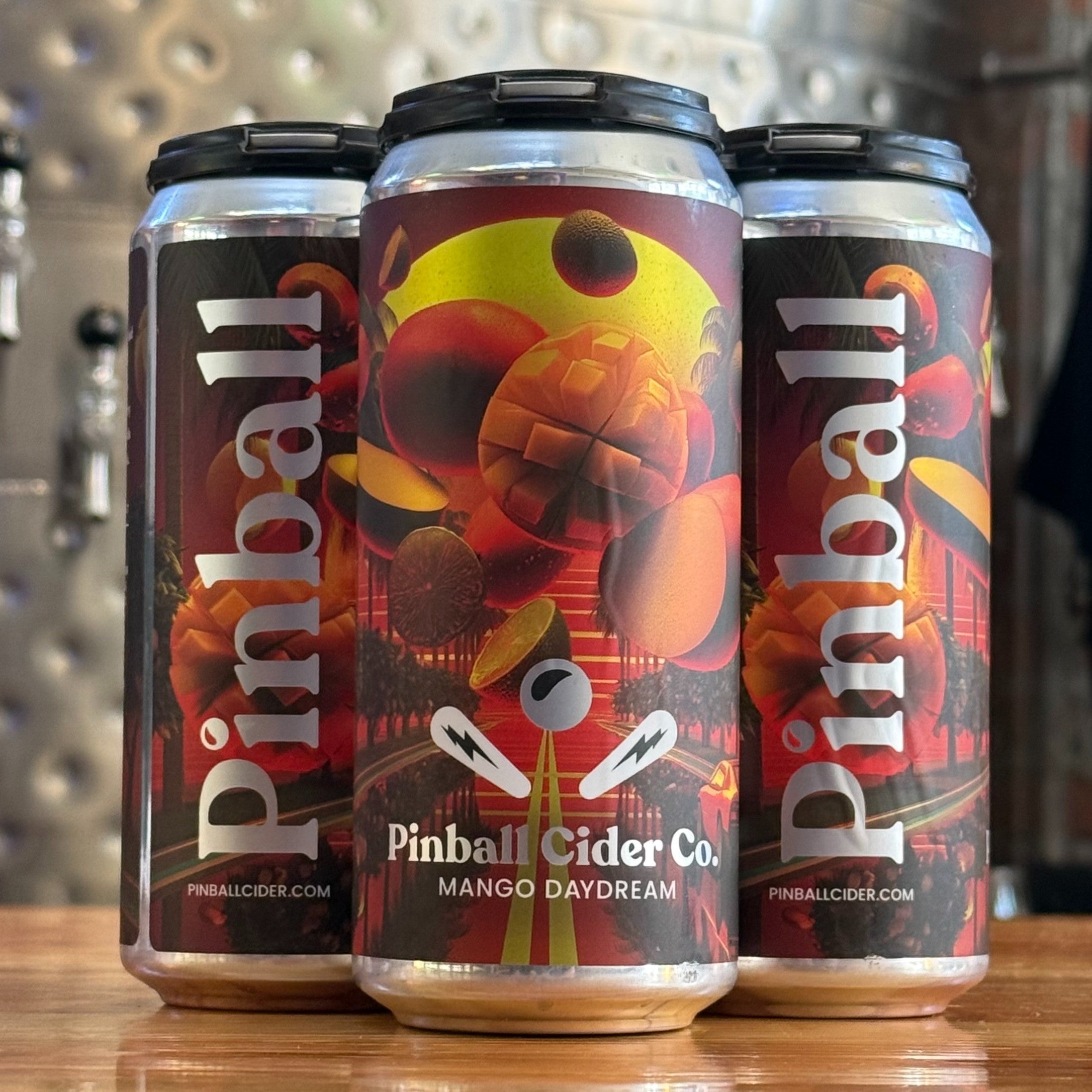 Pinball Mango Daydream Cider - WA - 16oz C