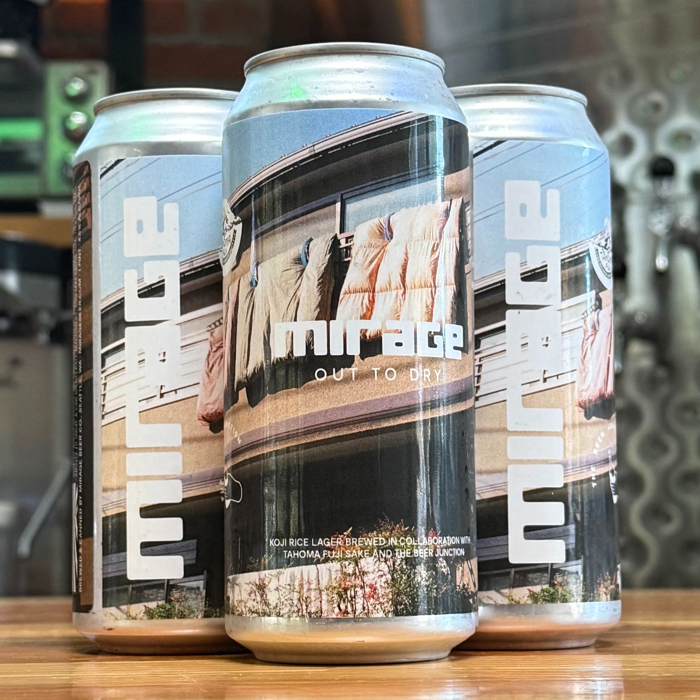 Mirage Out To Dry Rice Lager - WA - 16oz C