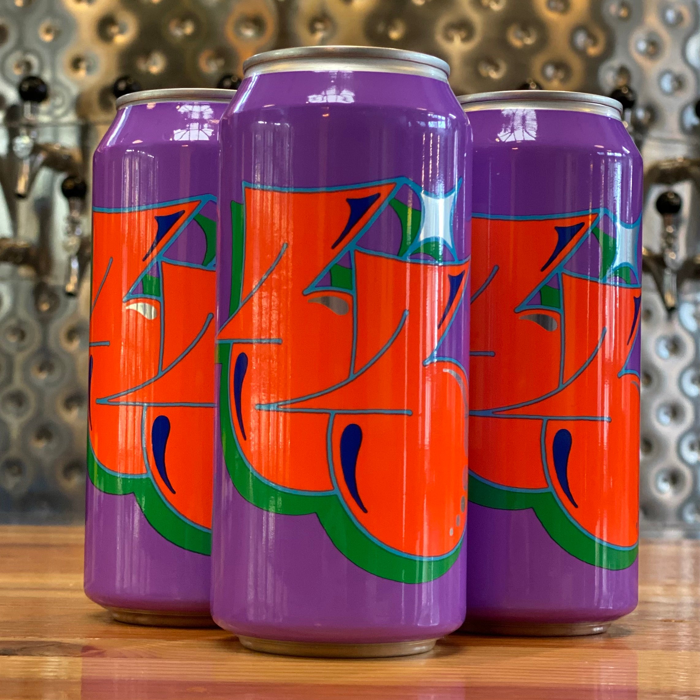 Omnipollo Three Times Three Volumn 4 Blueberry, Strawberry, Mandarine Sour Ale - SWE - 16.9oz C