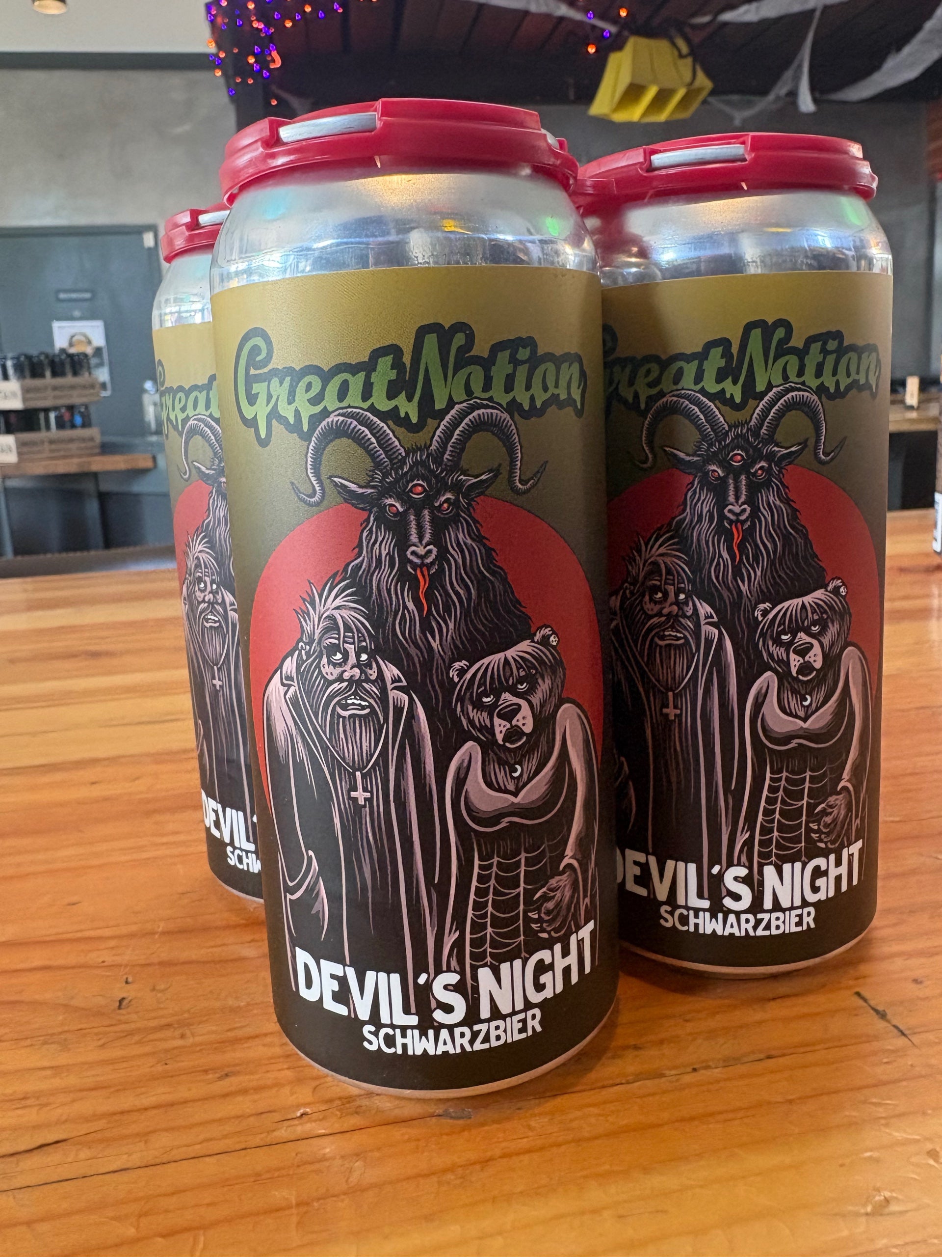 Great Notion Devil's Night Schwarzbier - OR - 16oz