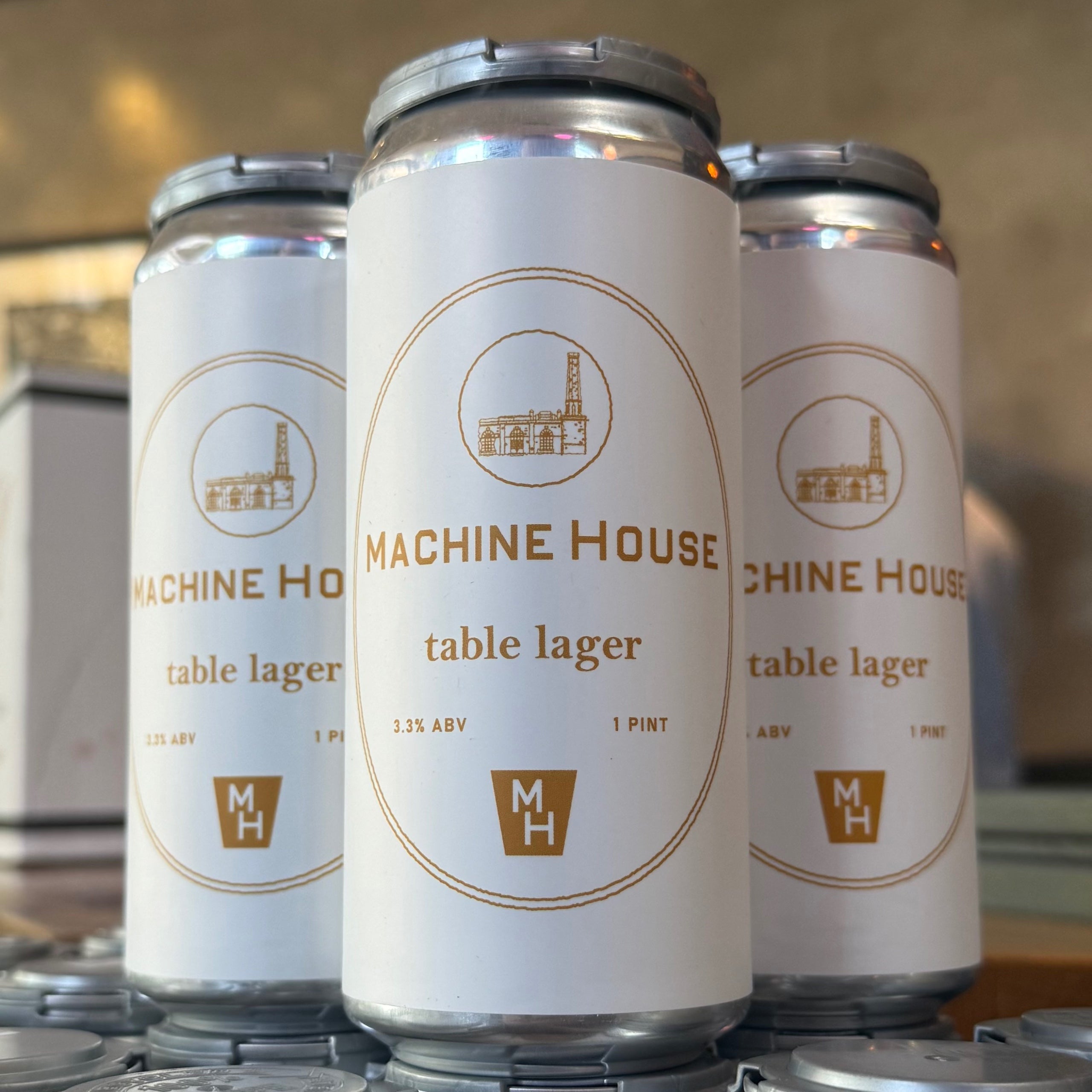 Machine House Table Lager - WA - 16oz C
