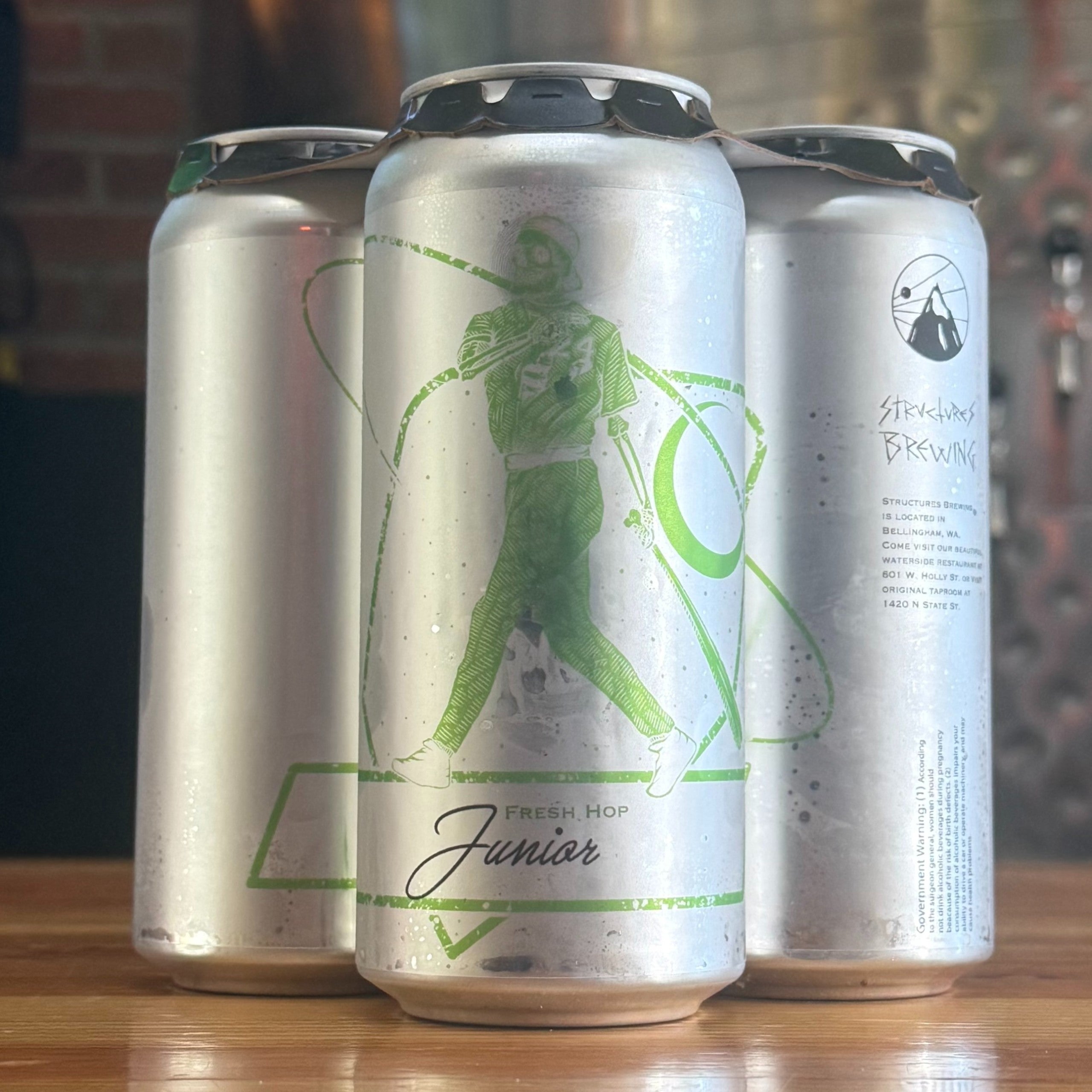 Structures Fresh Hop Junior Hazy Pale Ale - WA - 16oz C
