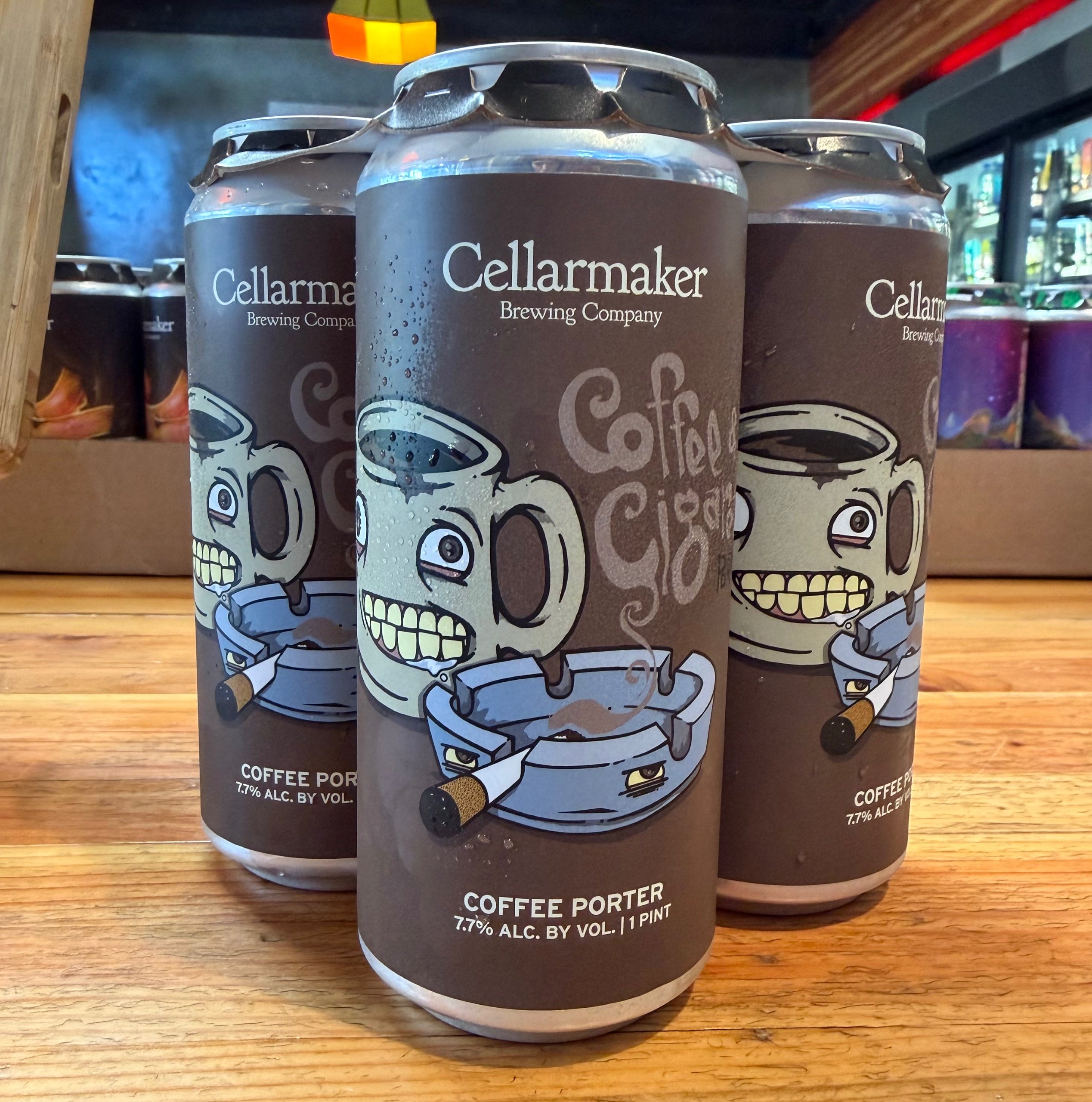 Cellarmaker Coffee & Cigarettes Coffee Porter - CA - 16oz C