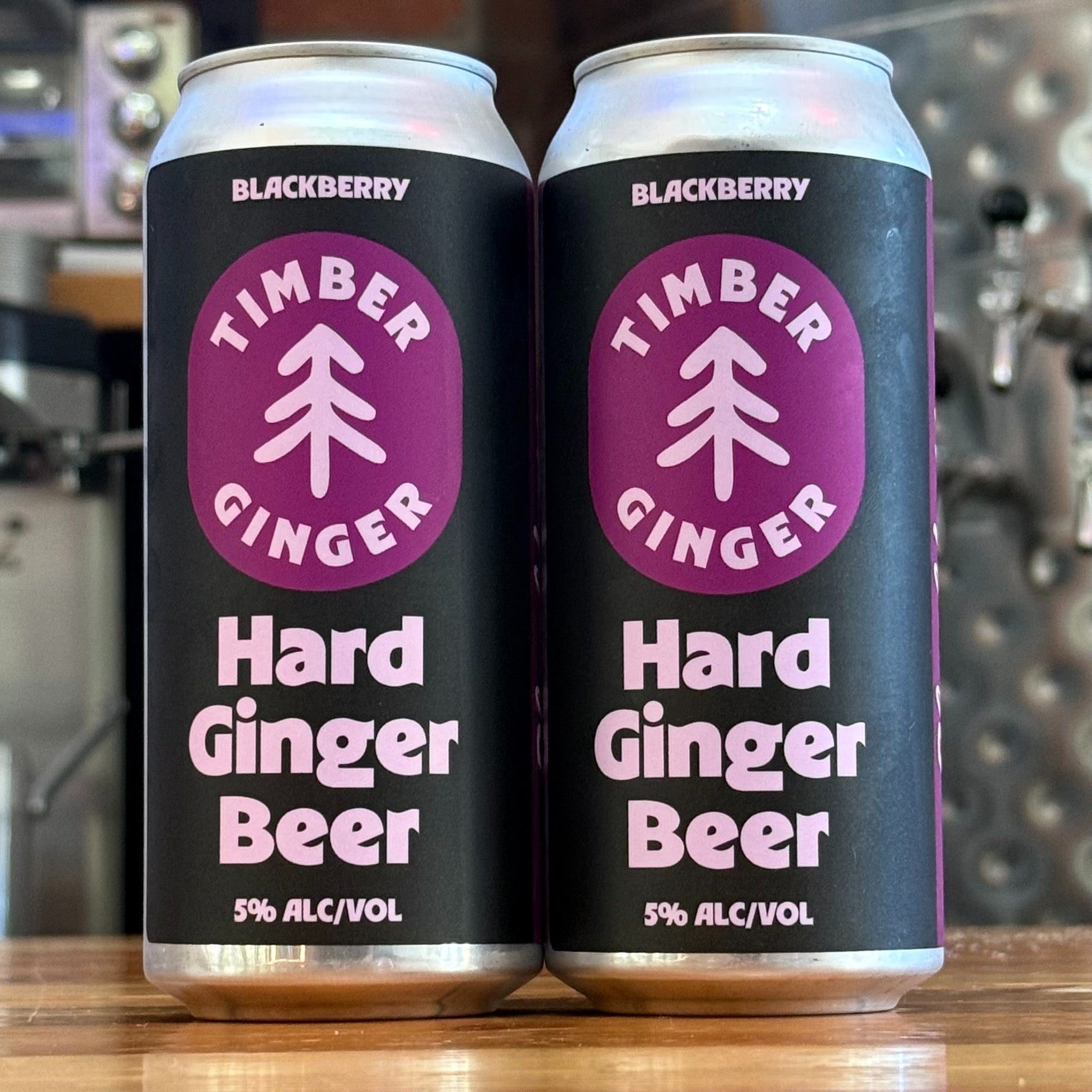 Timber Ginger Hard Blackberry Ginger Beer - WA - 16oz C