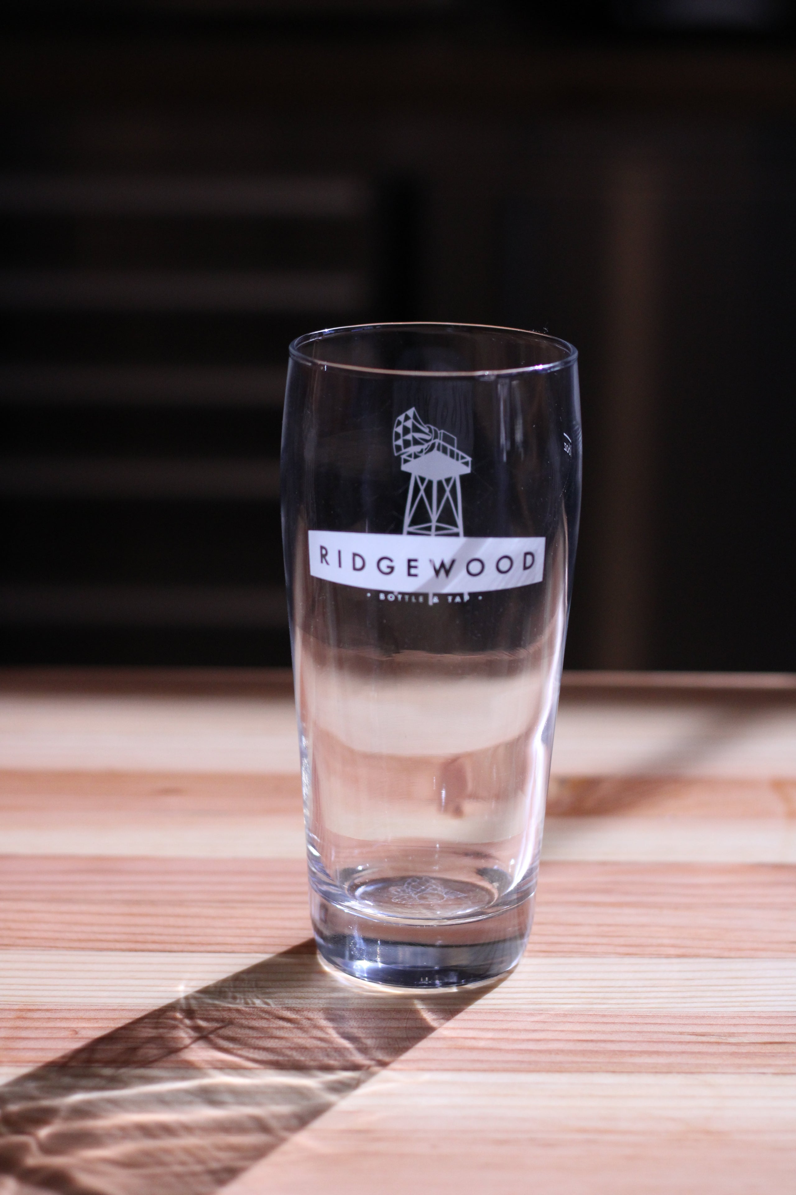 RIDGEWOOD PINT GLASS