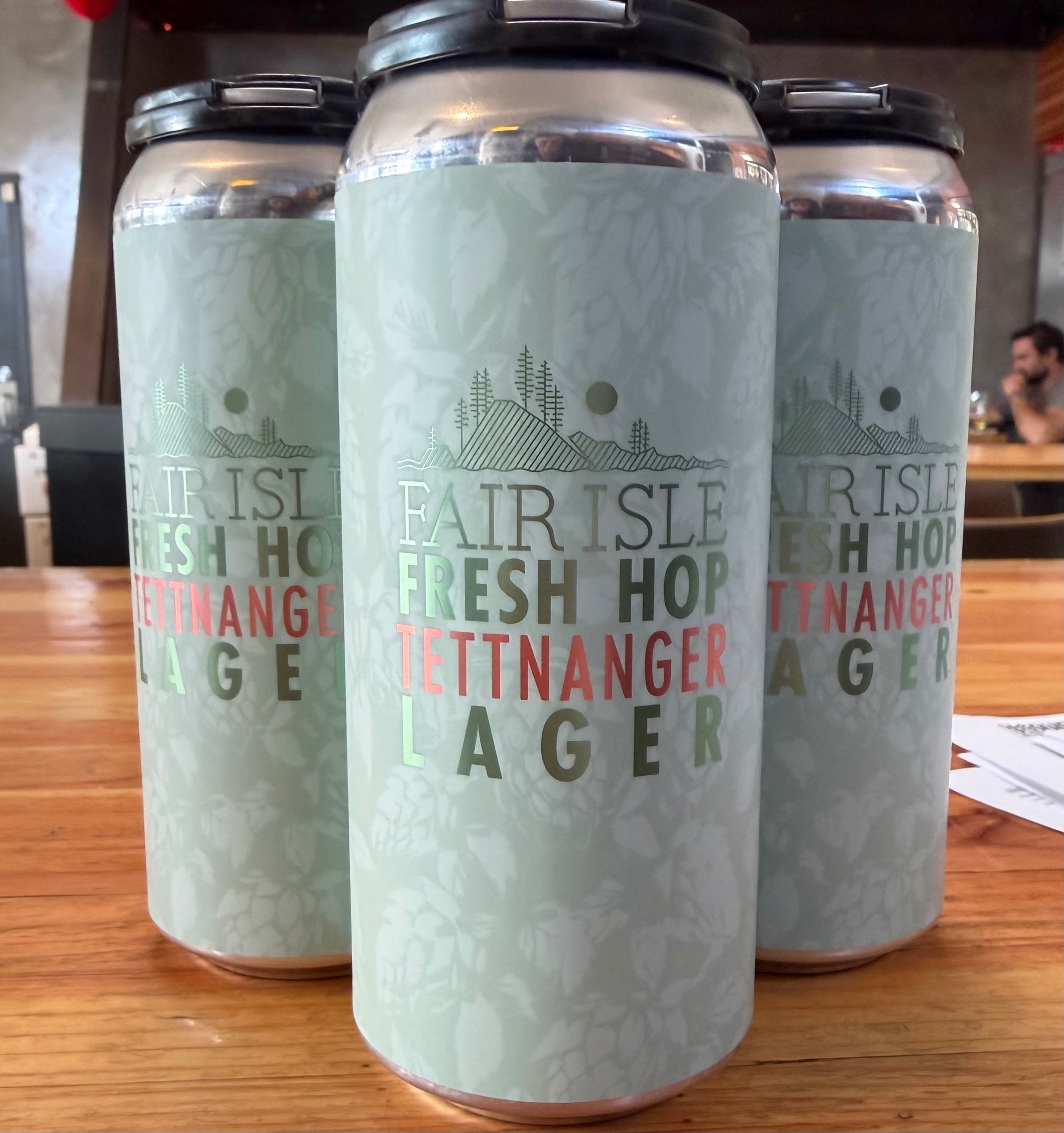 Fair Isle Tettnanger Fresh Hop Lager - WA - 16oz C