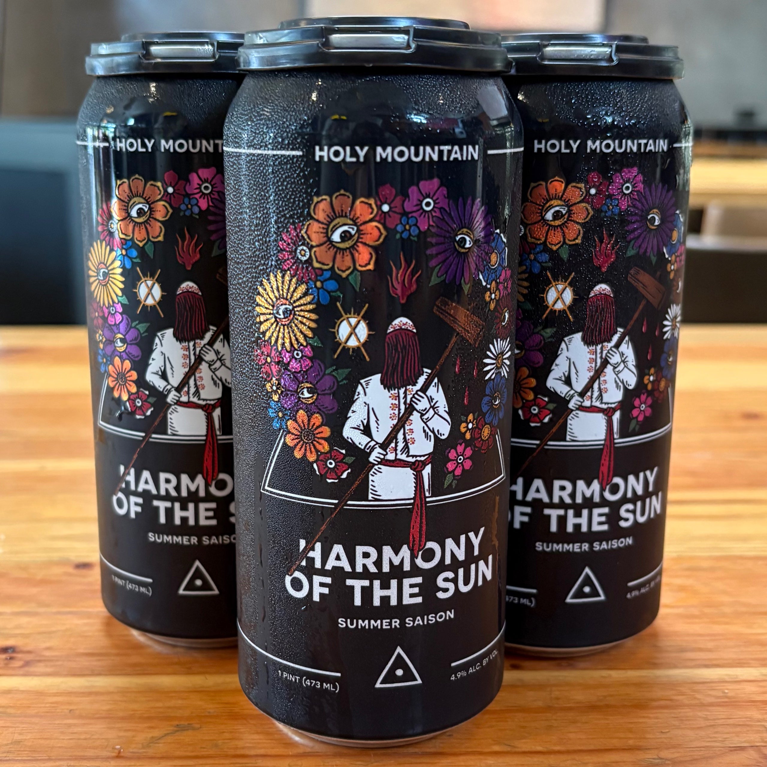 Holy Mountain Harmony of the Sun Saison - WA - 16oz C