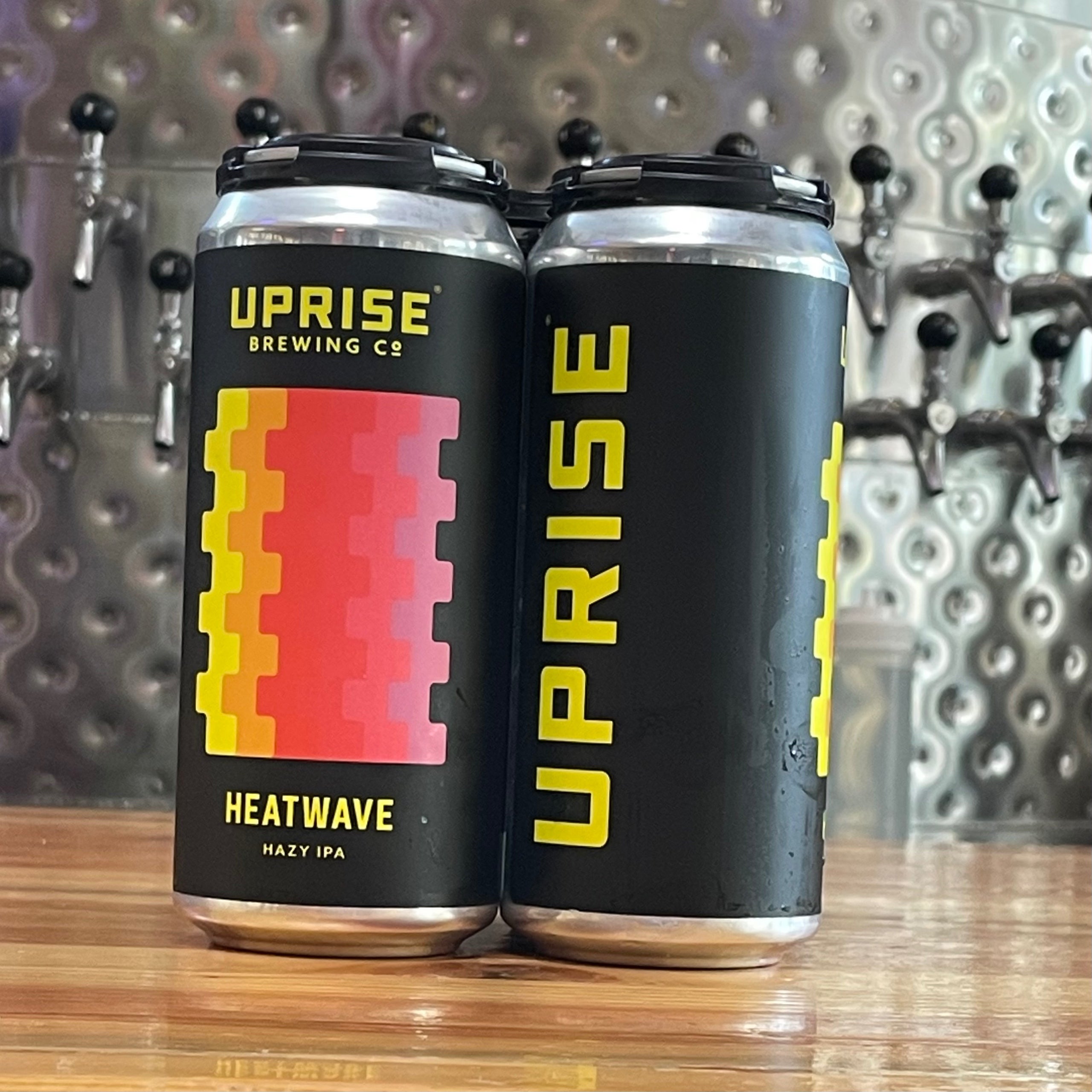 Uprise Heatwave Hazy IPA - WA - 16ozC
