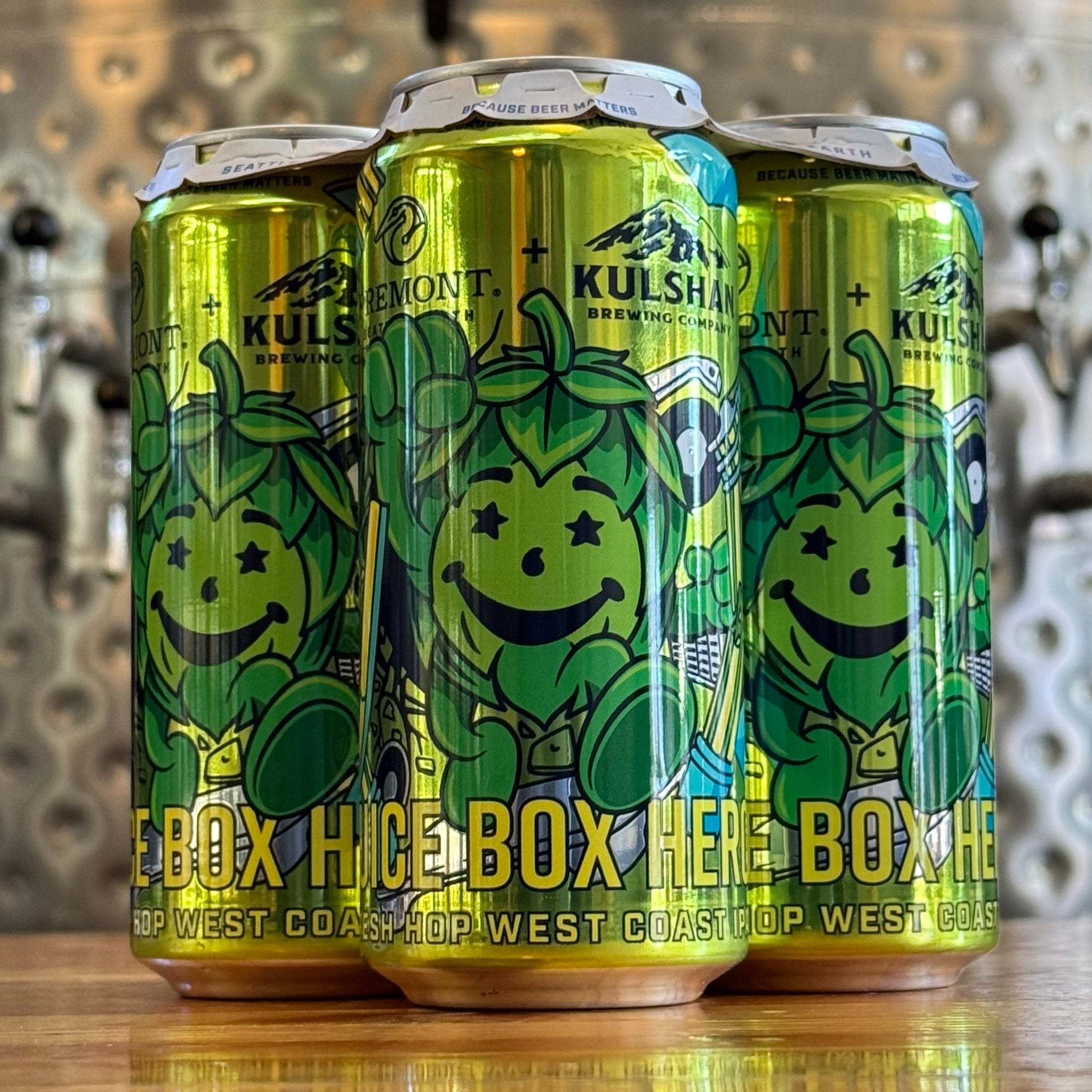 Fremont x Kulshan Juice Box Hero Fresh Hop West Coast IPA - WA - 16oz C