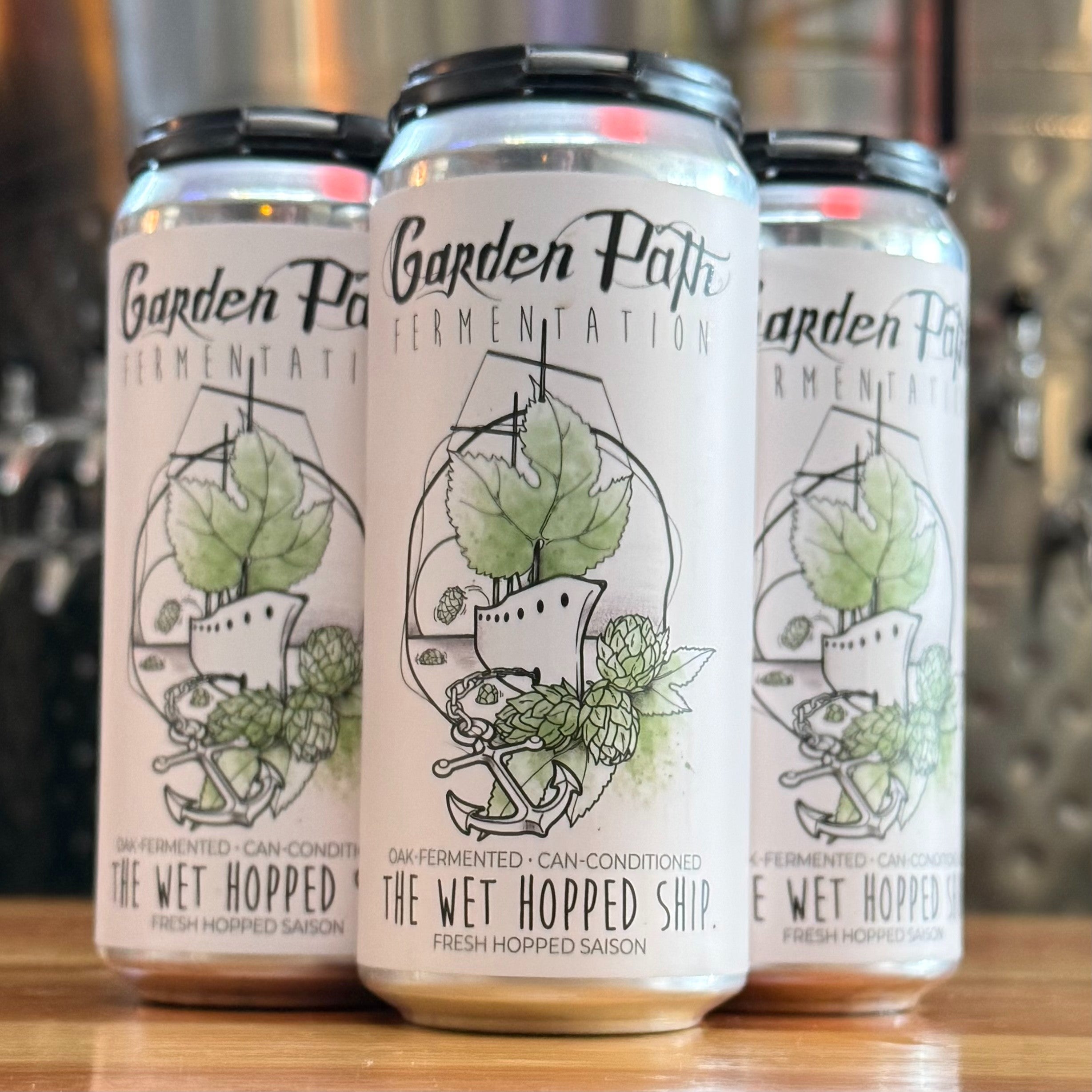 Garden Path The Wet Hopped Ship Fresh Hop Saison - WA - 16oz C