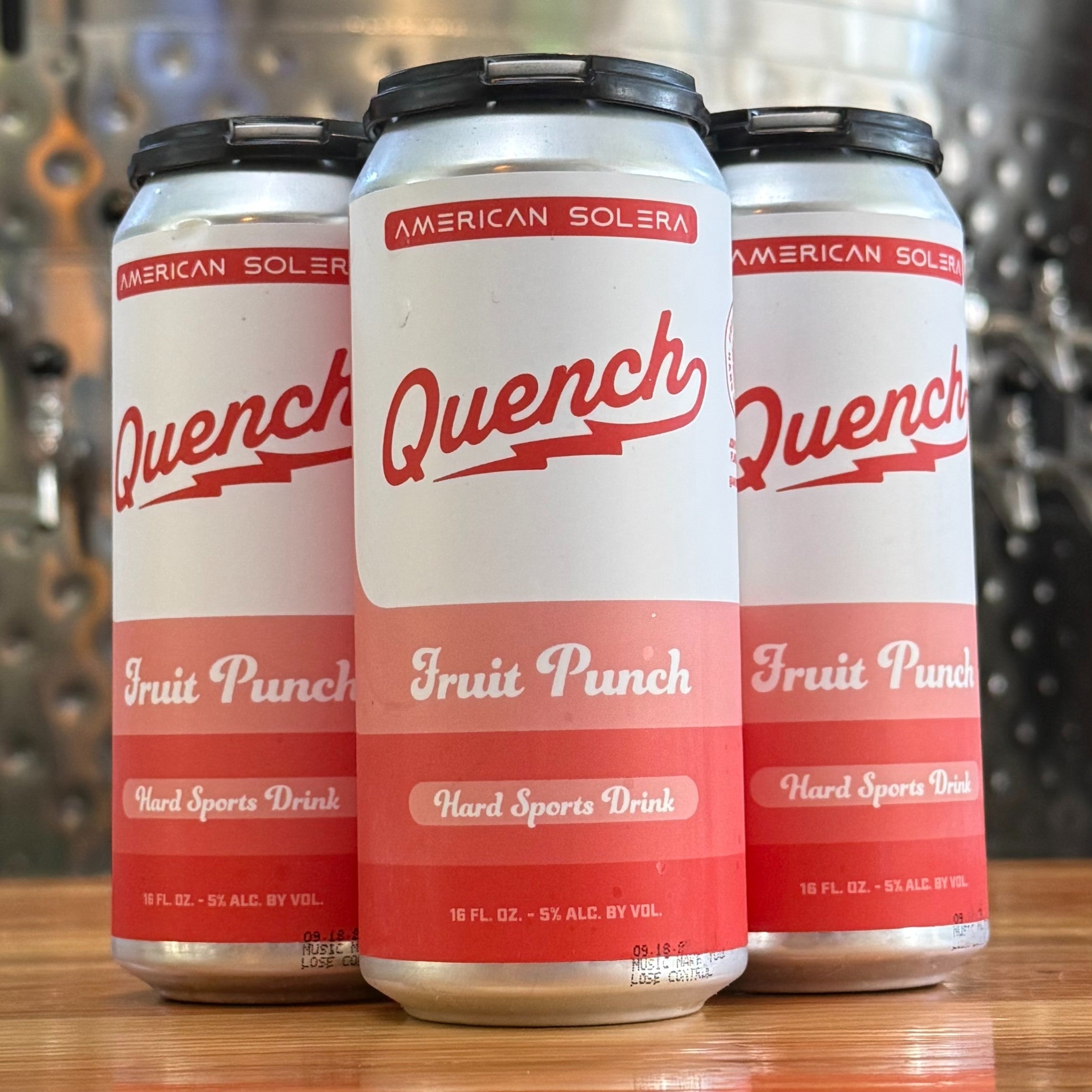 American Solera Quench Fruit Punch Hard Seltzer - OK - 16oz C