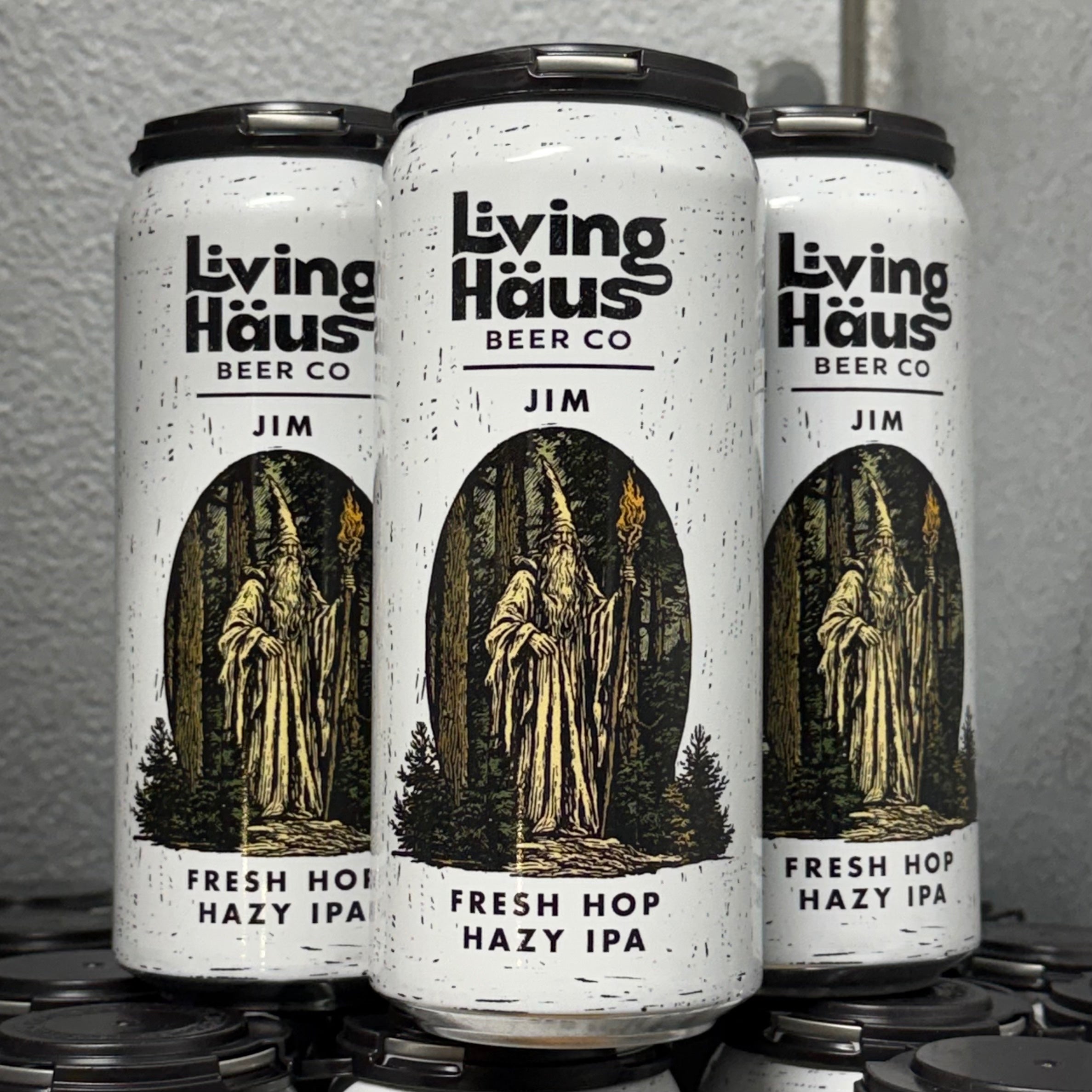 Living Haus Jim Fresh Hop Hazy IPA - OR - 16oz C