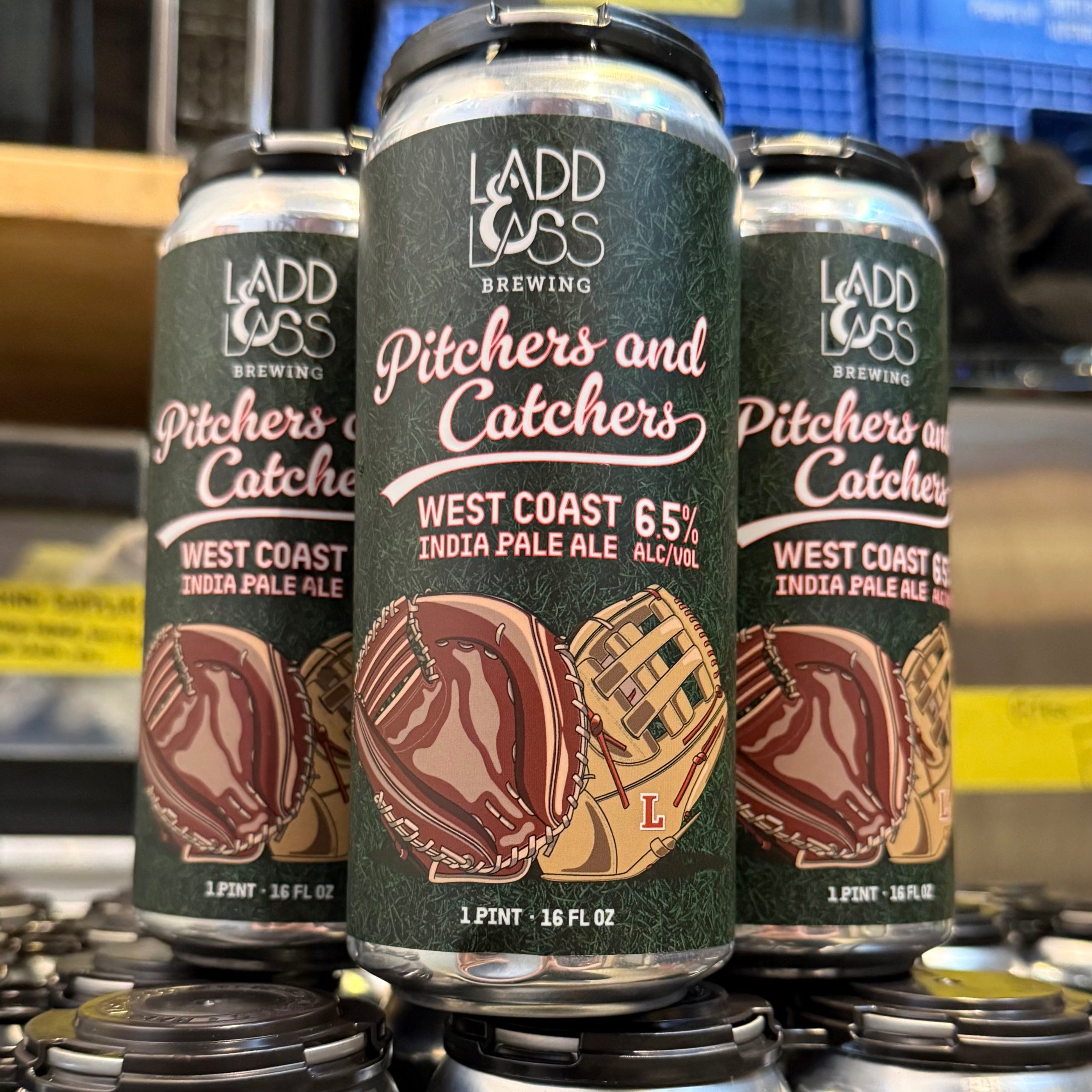 Ladd & Lass Pitchers & Catchers West Coast IPA - WA - 16oz C