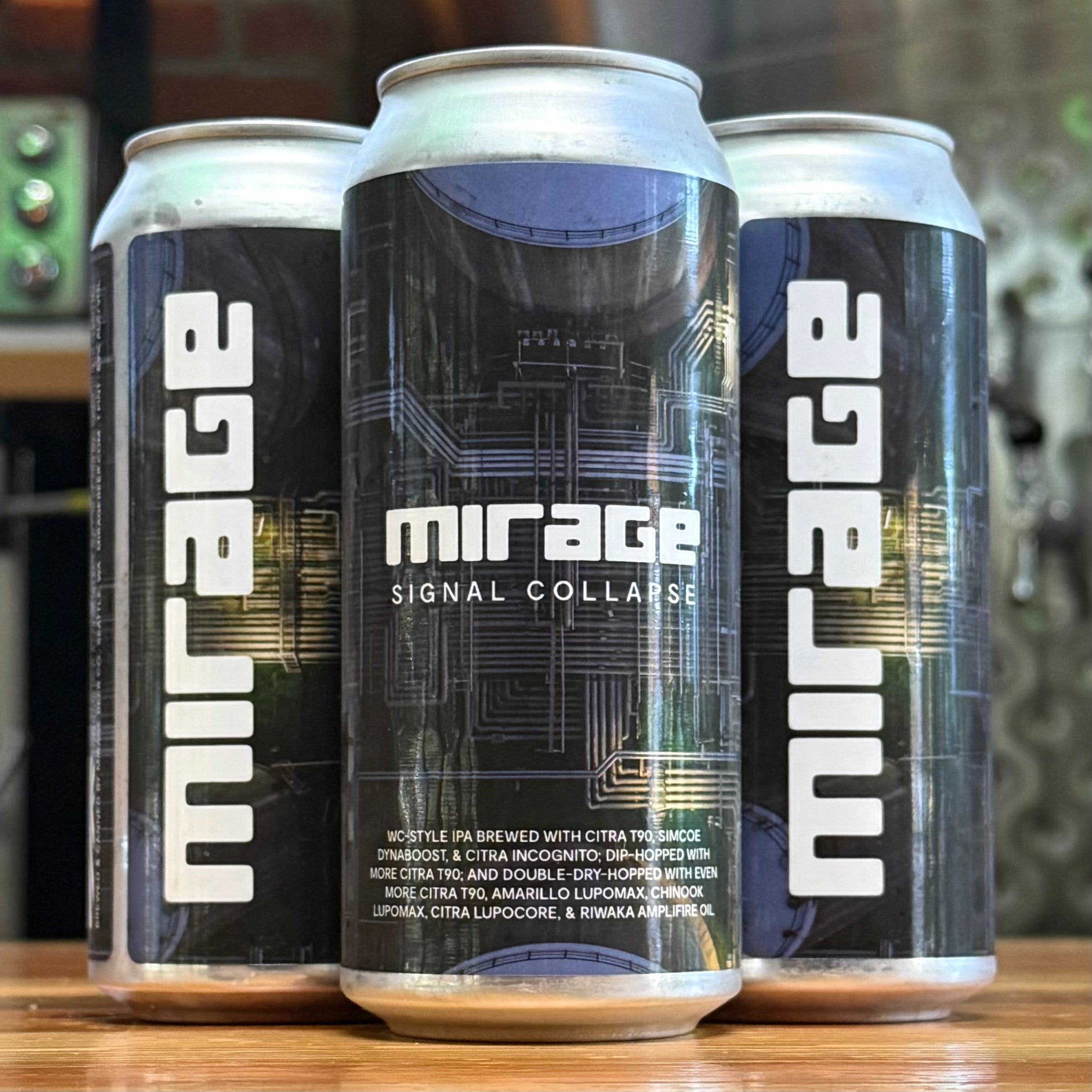 Mirage Signal Collapse West Coast IPA - WA - 16oz C