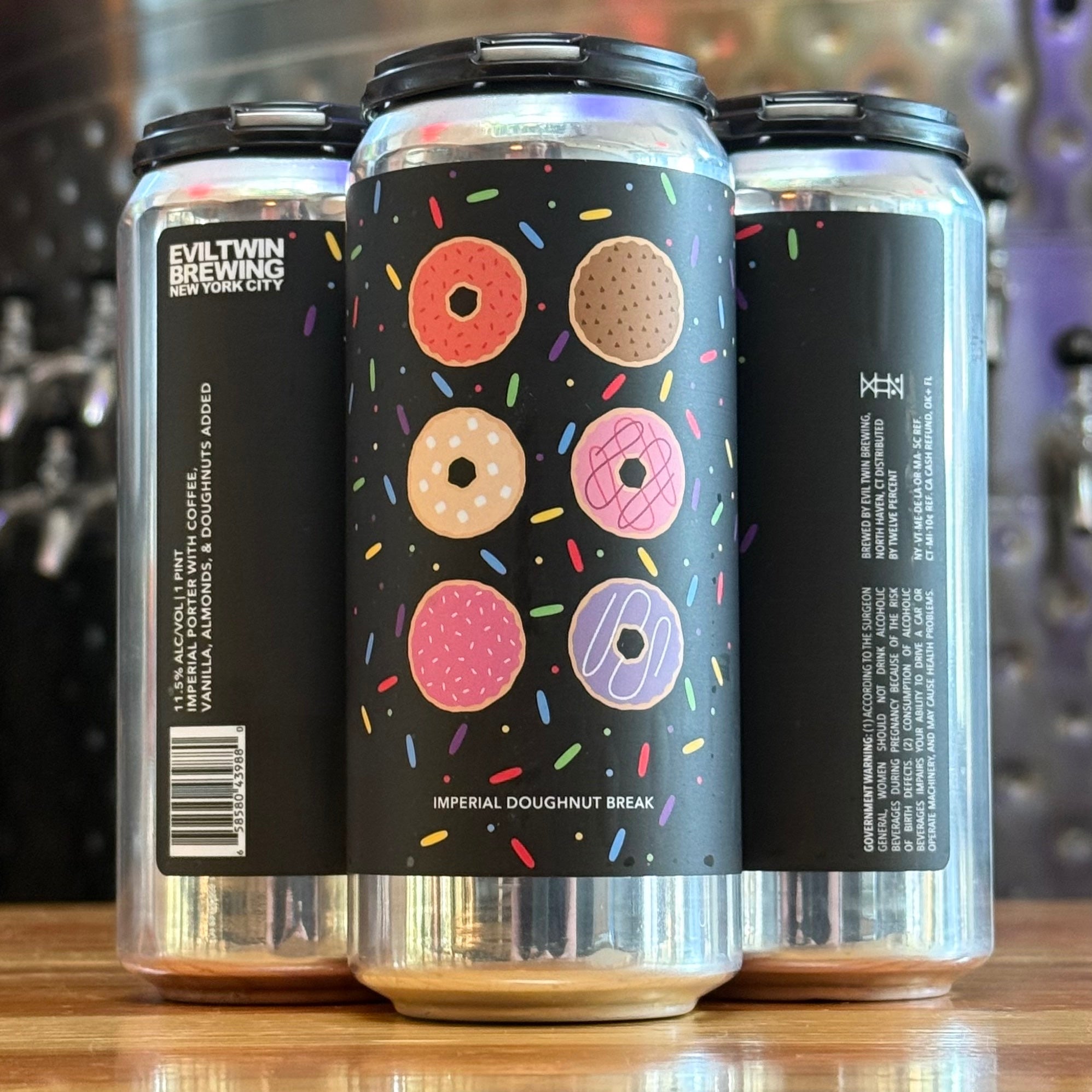 Evil Twin Imperial Doughtnut Break Imperial Stout - CT - 16oz C