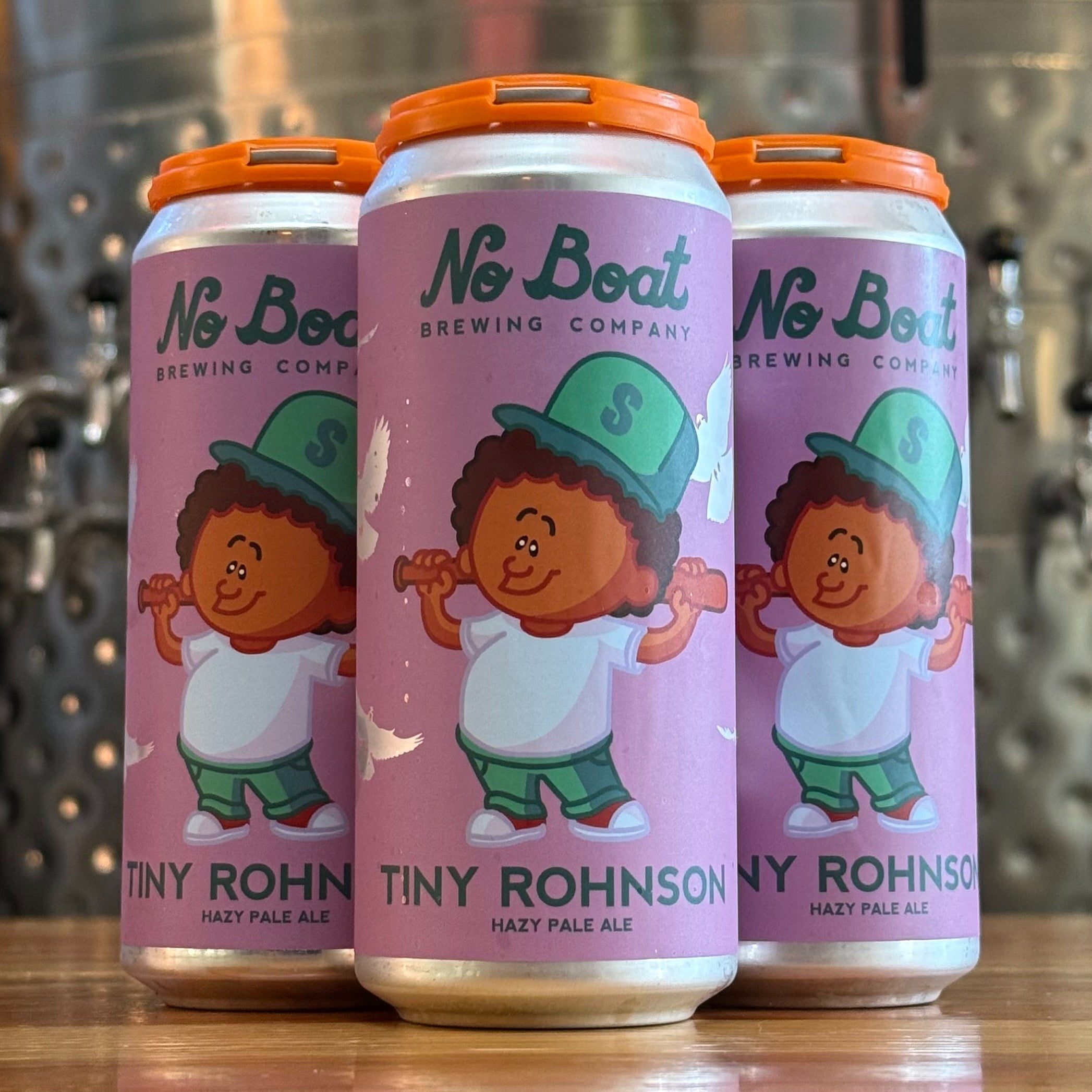No Boat Tiny Rohnson Hazy Pale Ale - WA - 16oz C