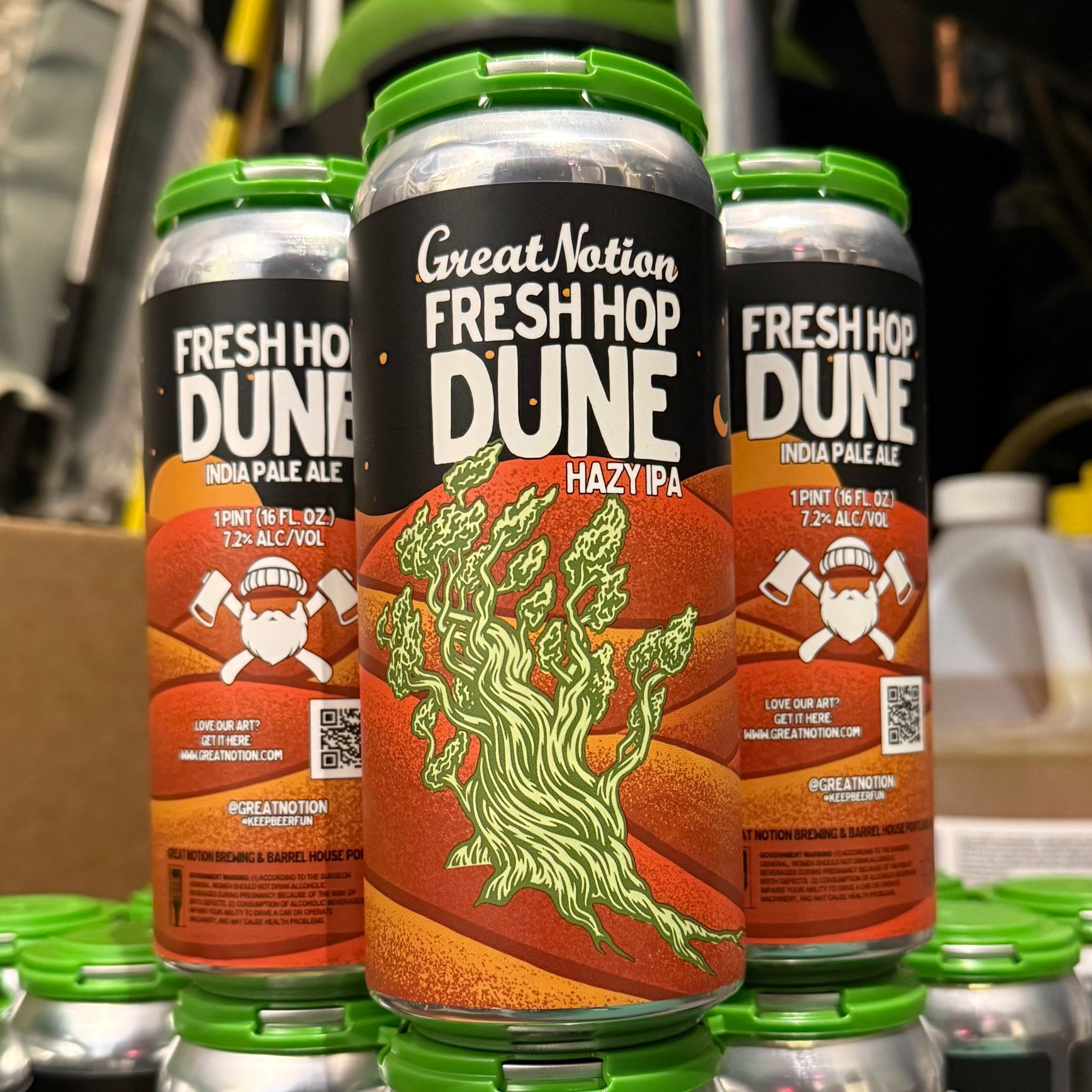 Great Notion Fresh Hop Dune Fresh Hop Hazy IPA - OR - 16oz C