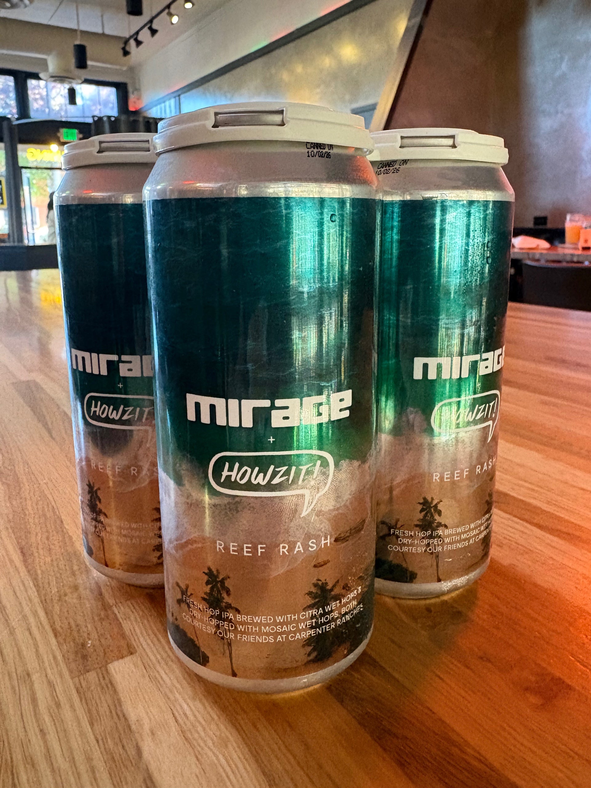 Mirage Reef Rash Fresh Hop West Coast IPA - WA - 16oz
