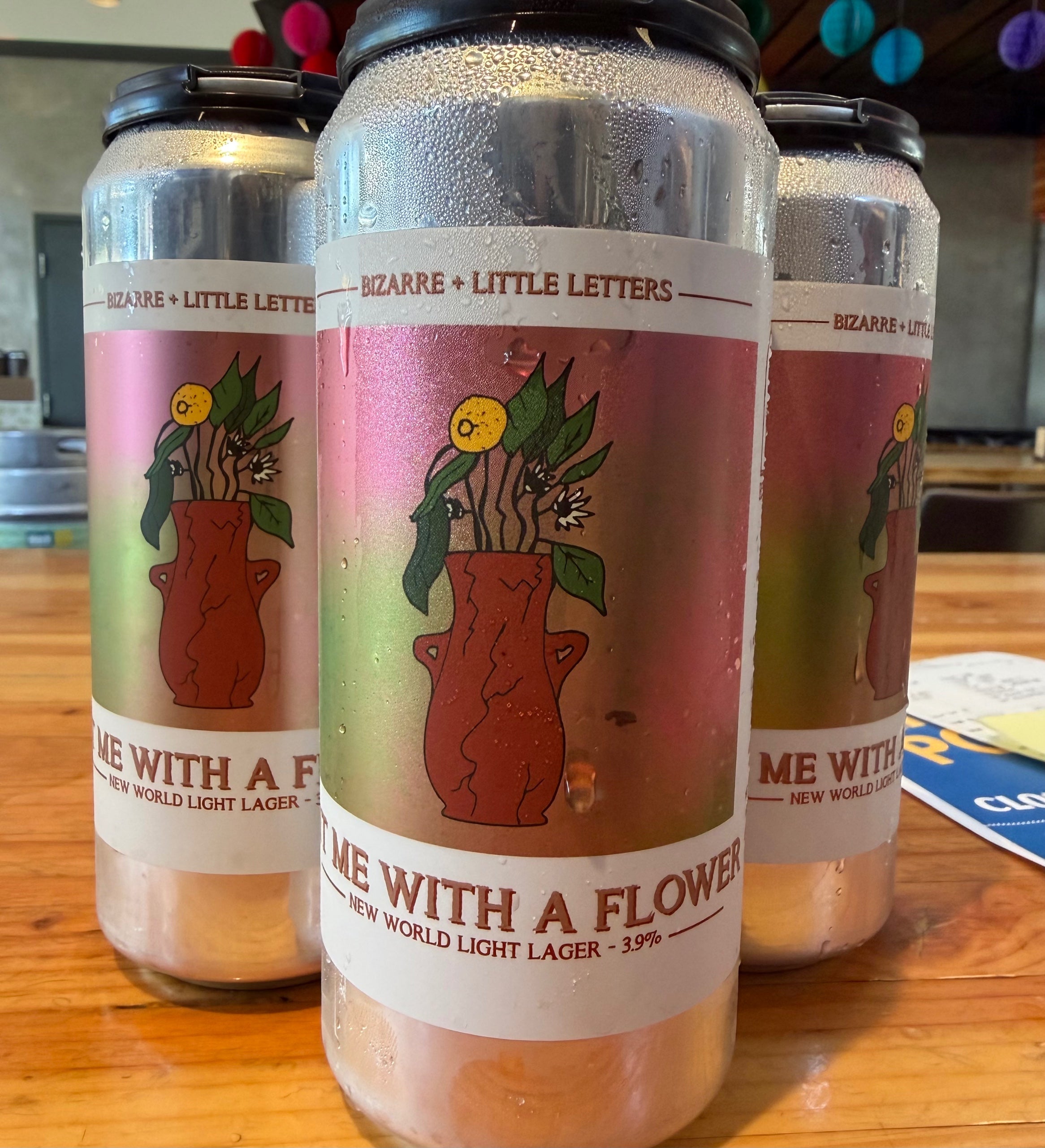 Bizarre Hit Me With A Flower New World Light Lager - WA - 16oz C