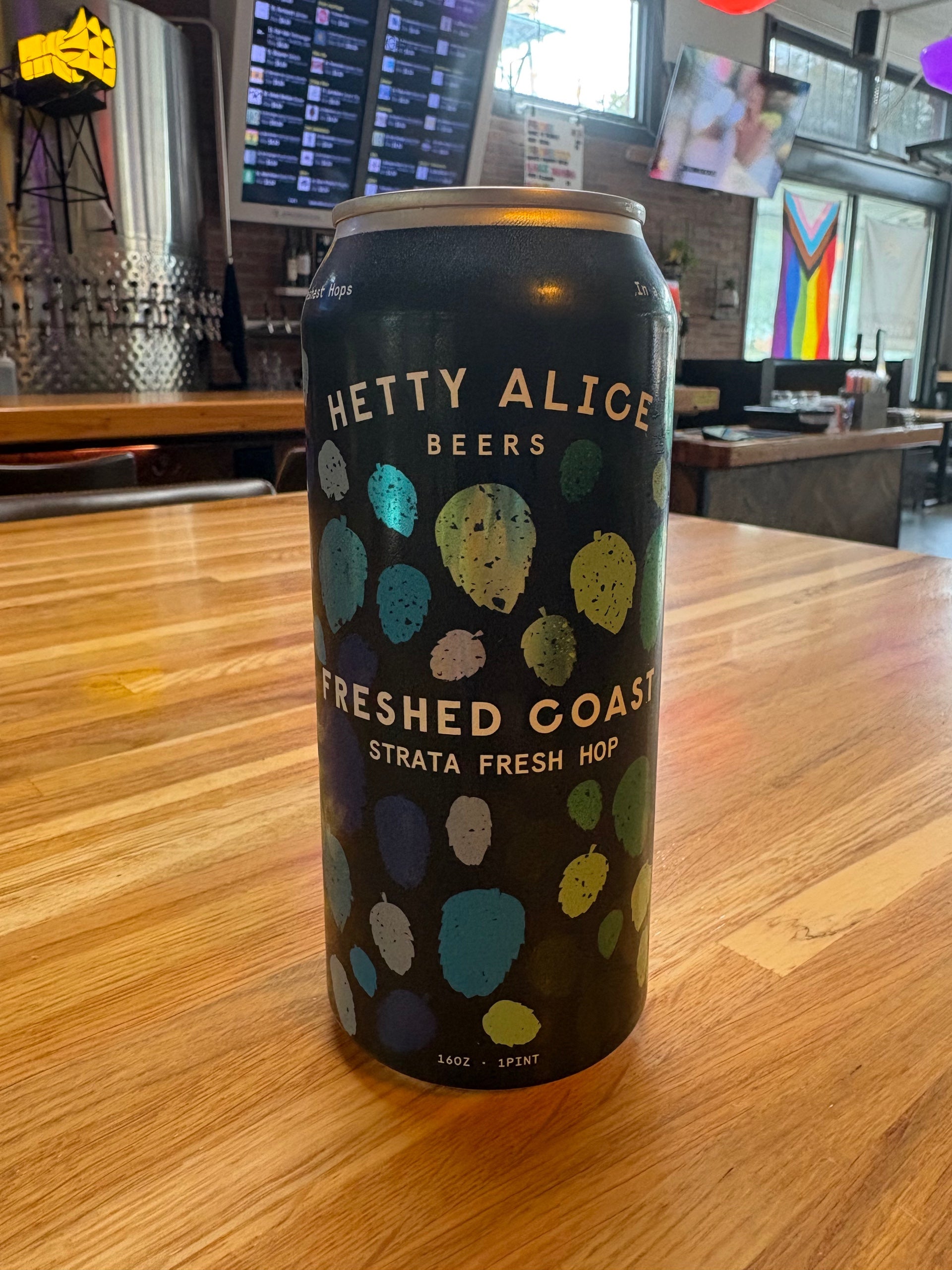 Hetty Alice Freshed Coast Fresh Hop West Coast IPA - OR - 16oz C