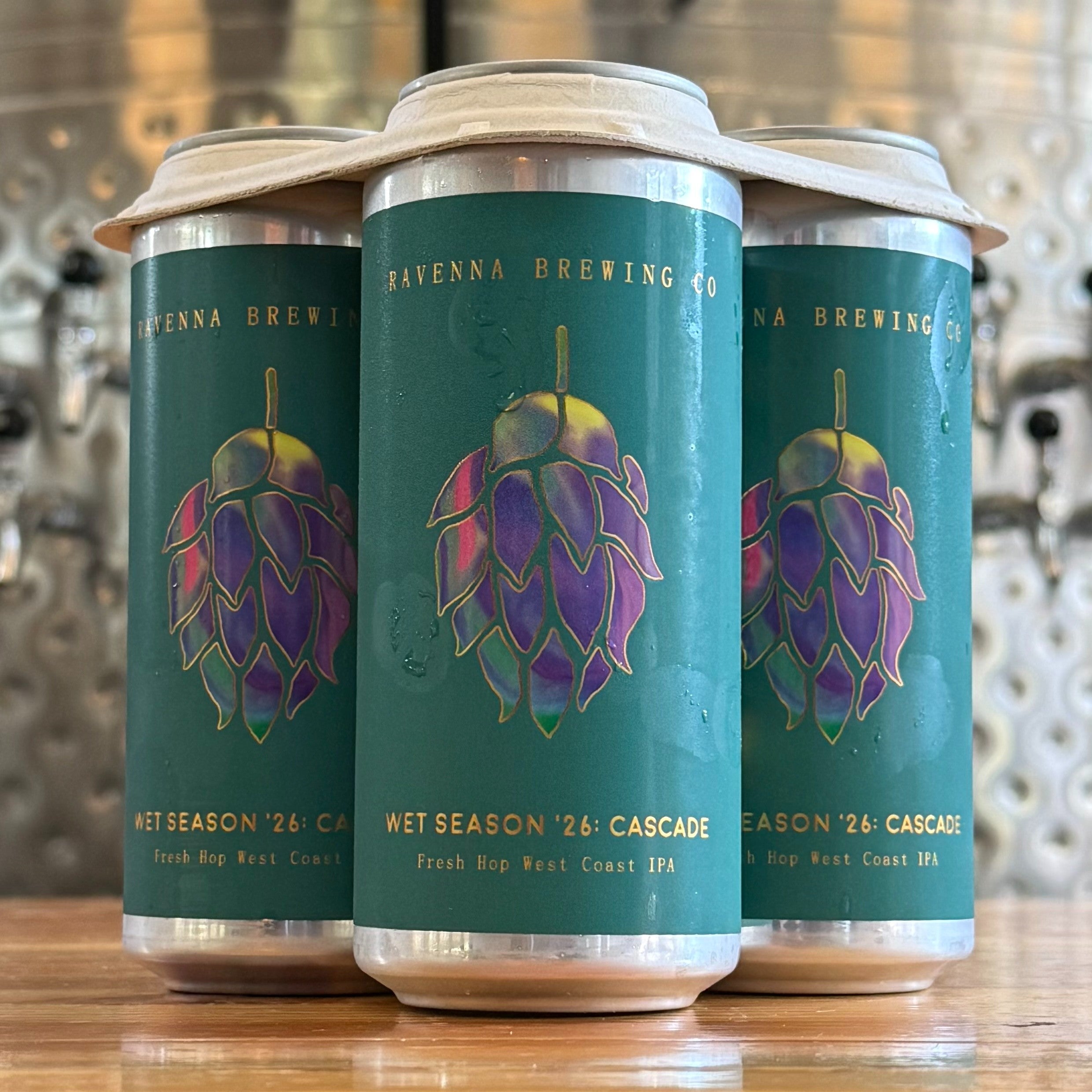 Ravenna Wet Season: Cascade Fresh Hop West Coast IPA - WA - 16oz C