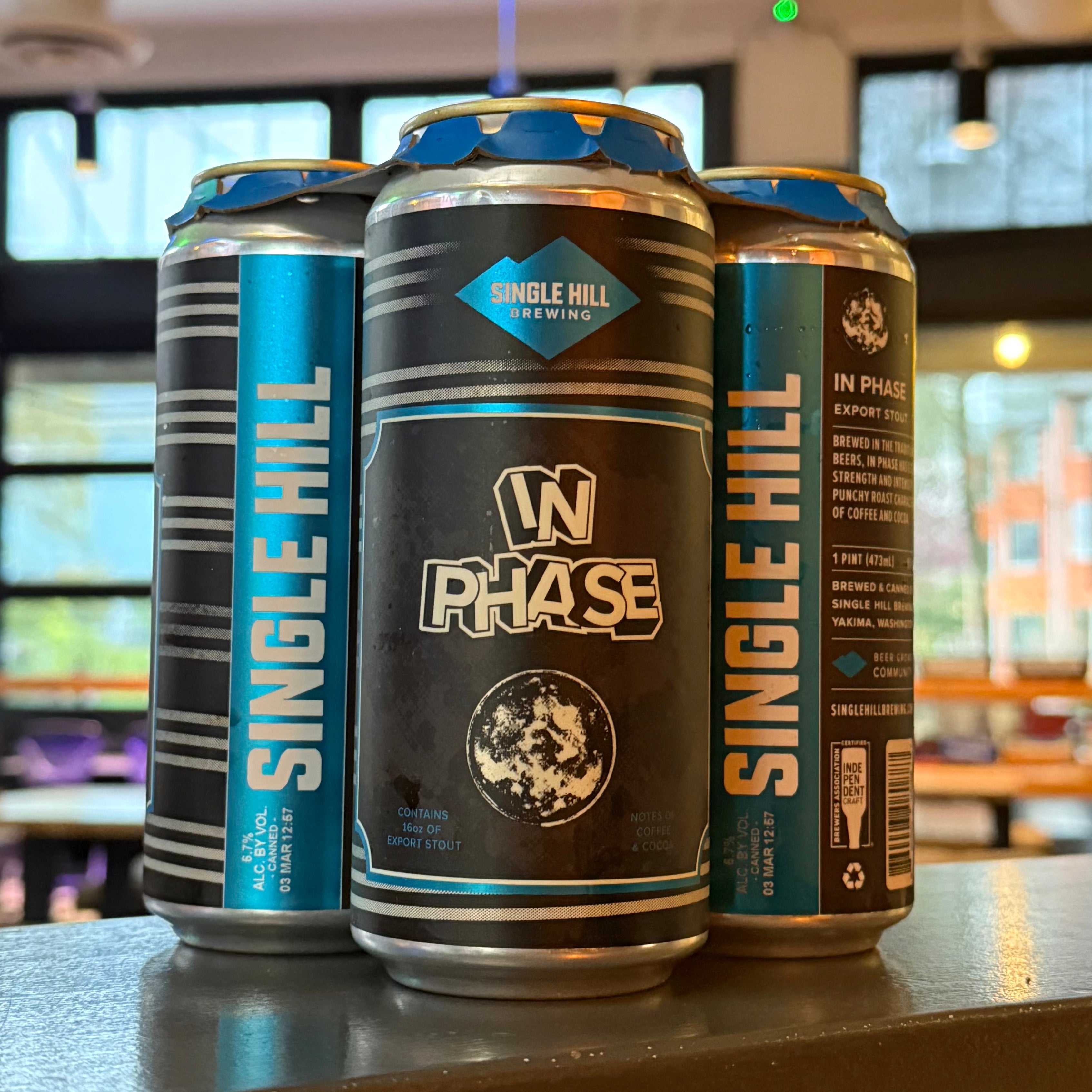 Single Hill In Phase Export Stout - WA - 16oz C