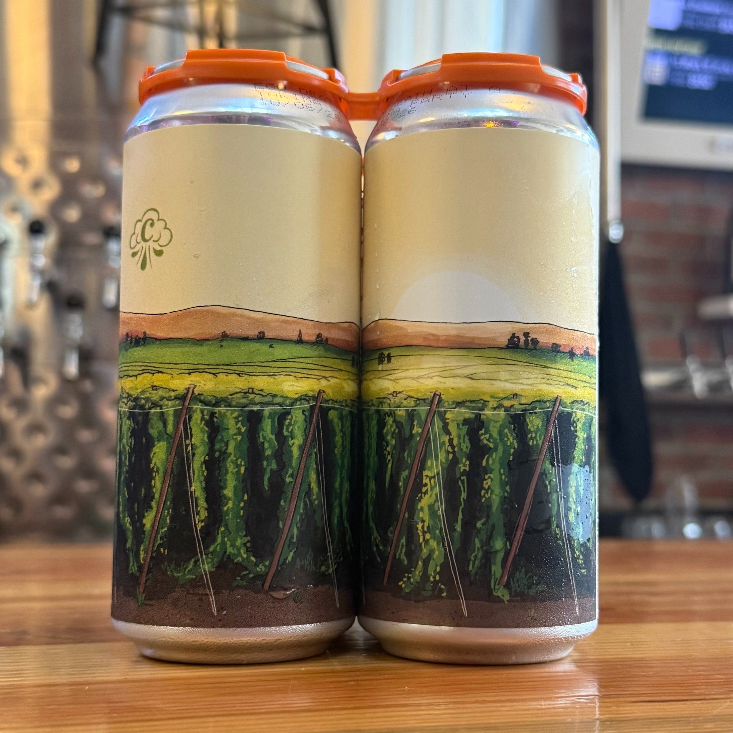 Cloudburst Ego Death at a Yakima Party Wet Hop IPA - WA - 16oz C
