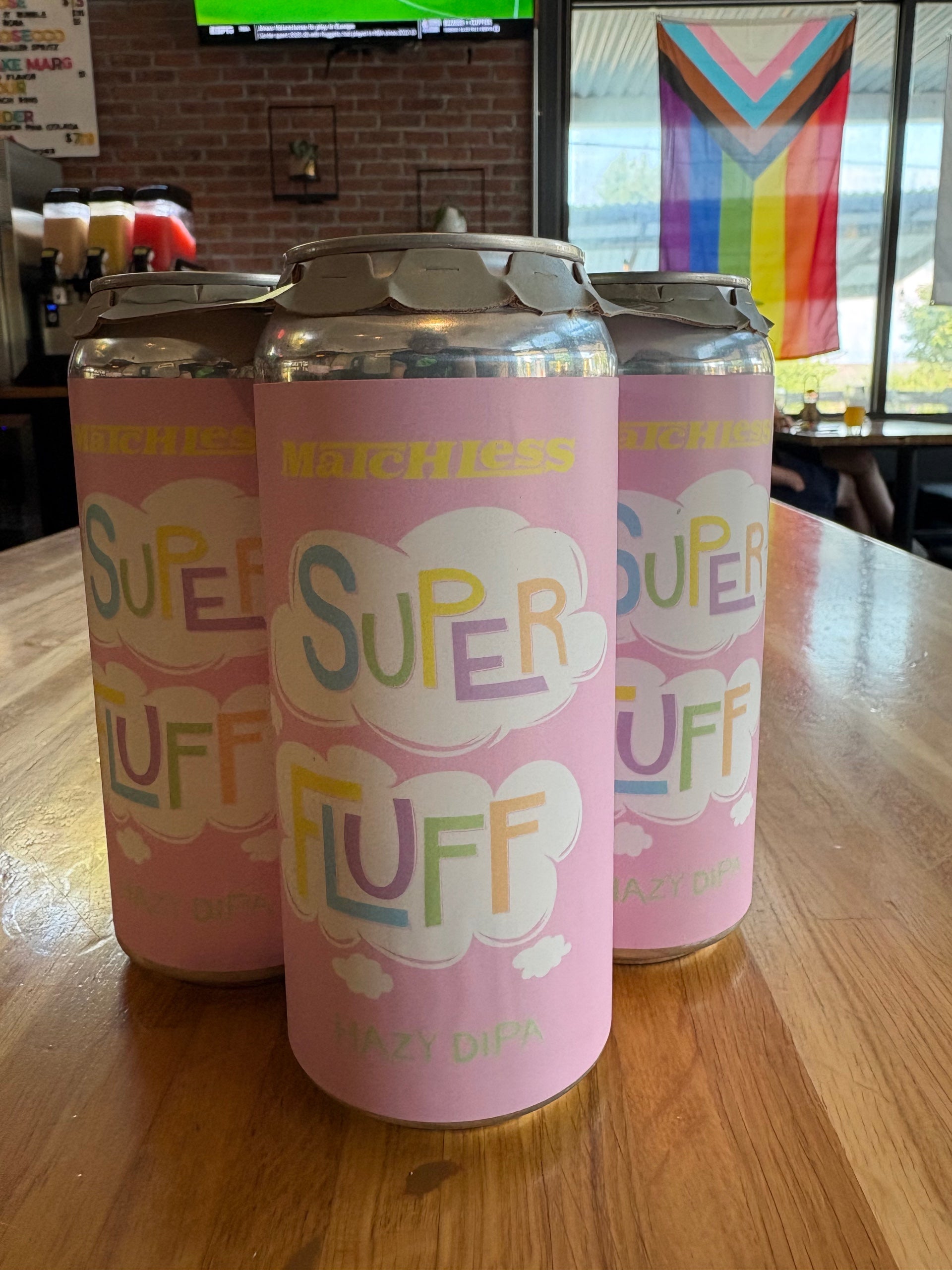 Matchless Super Fluff Double Hazy IPA - WA - 16oz C