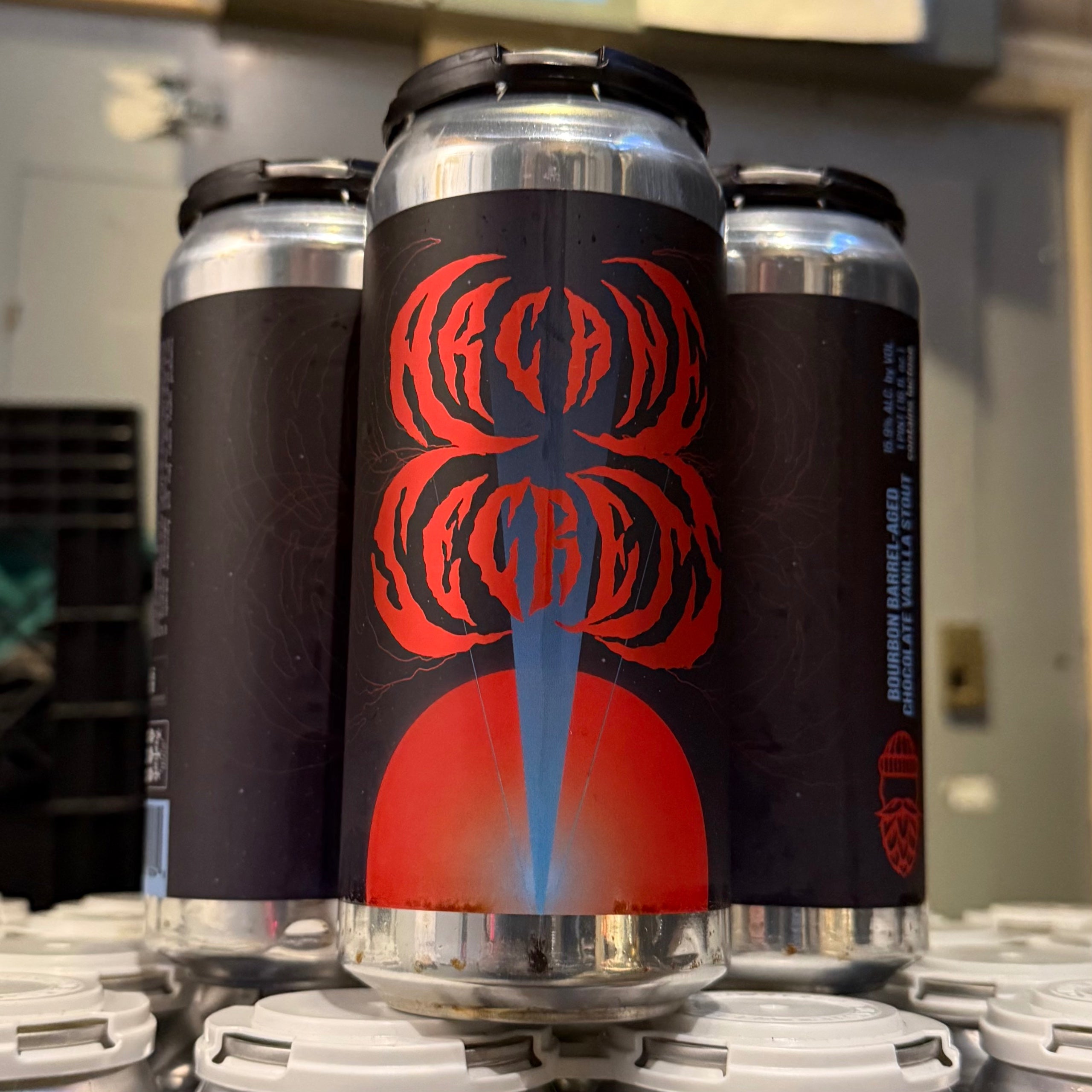 Lumberbeard Arcane Streets Bourbon Barrel Aged Imperial Stout w/ Chocolate & Vanilla - WA - 16oz C