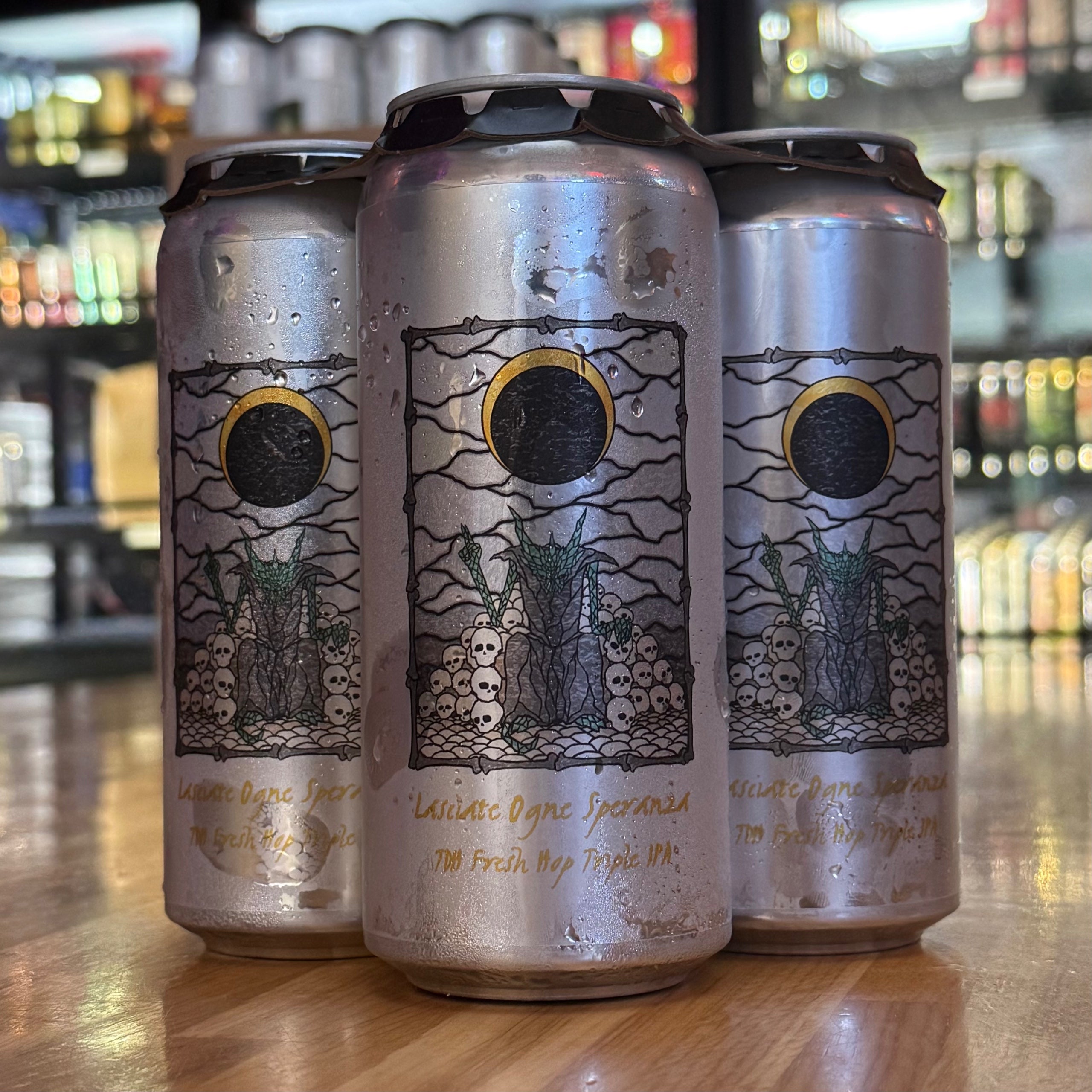 Structures x Brujos Lasciate Ogne Speranza Fresh Hop Triple IPA - WA - 16oz C