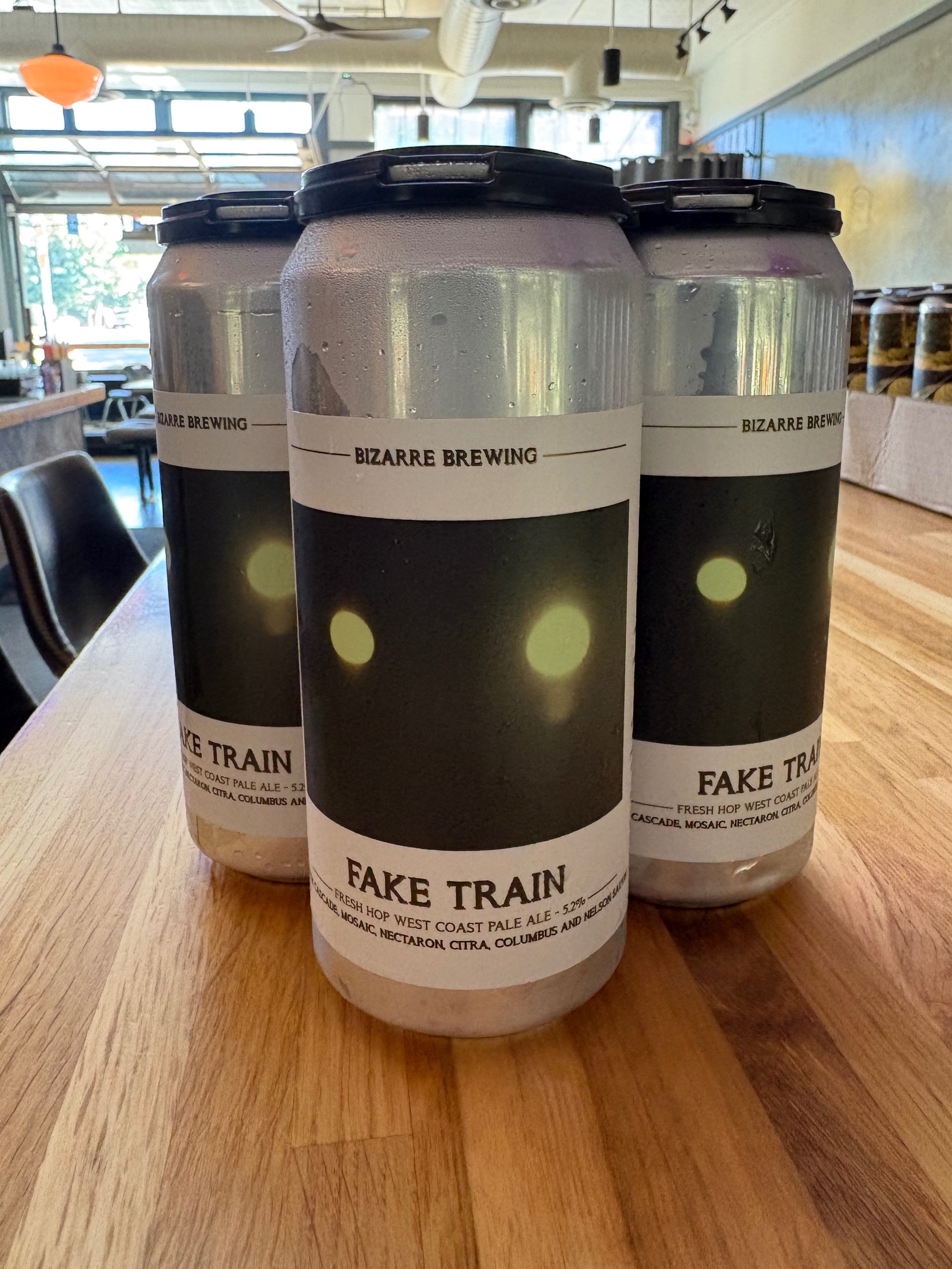 Bizarre Fake Train Fresh Hop West Coast Pale Ale - WA - 16oz
