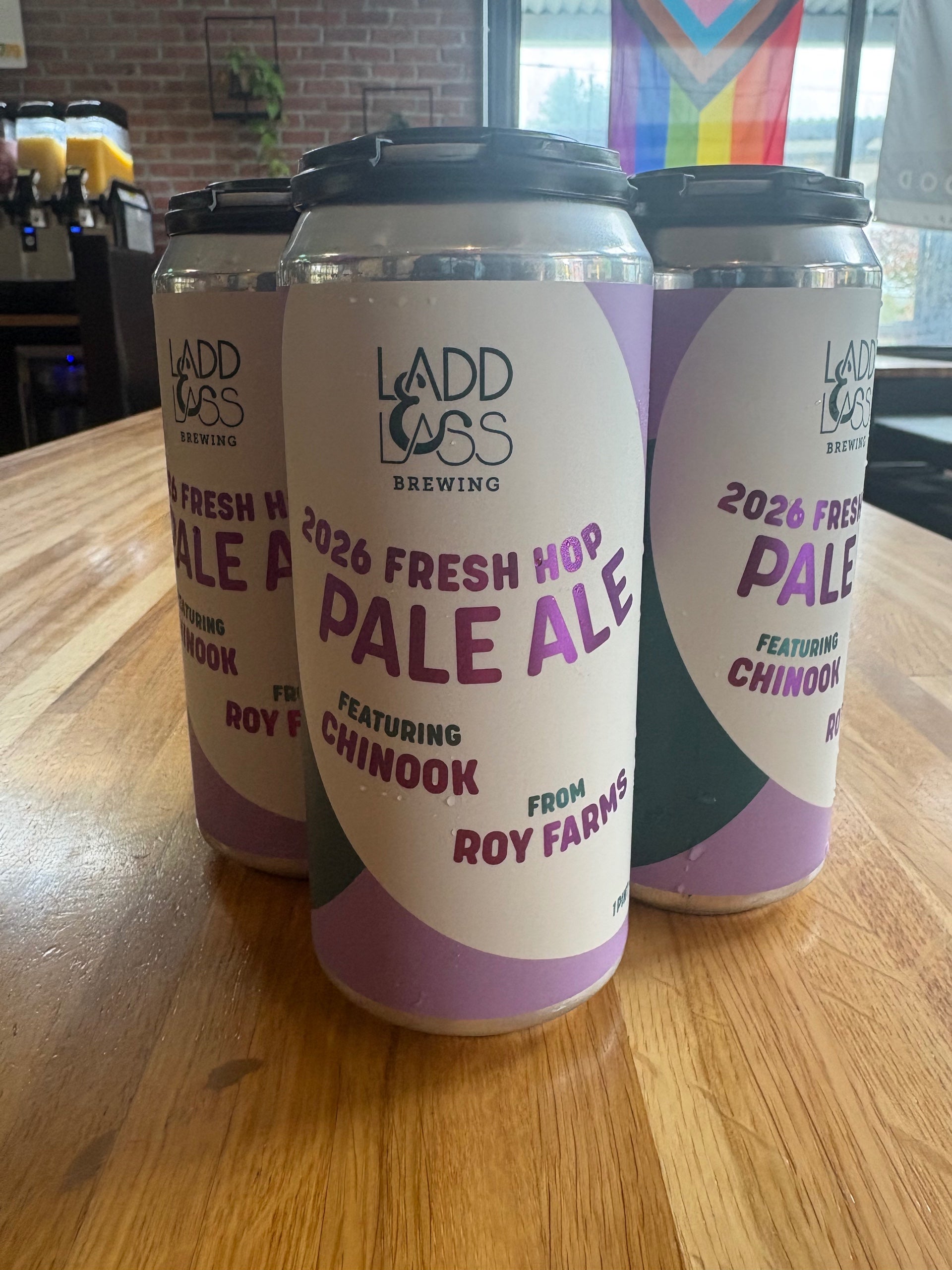 Ladd & Lass Fresh Hop Chinook Pale Ale - WA - 16oz