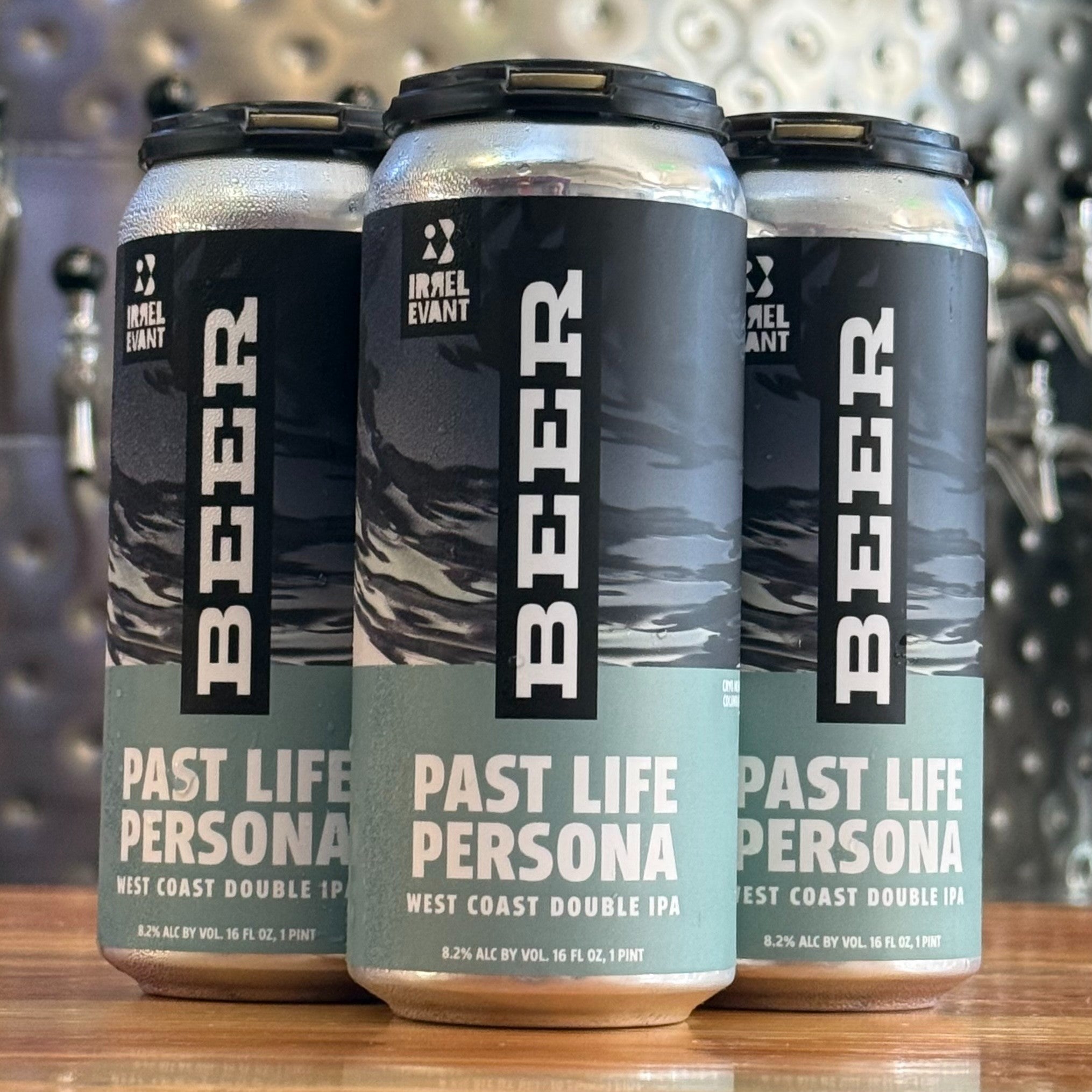 Irrelevant Past Life Persona Double West Coast IPA - WA - 16oz C