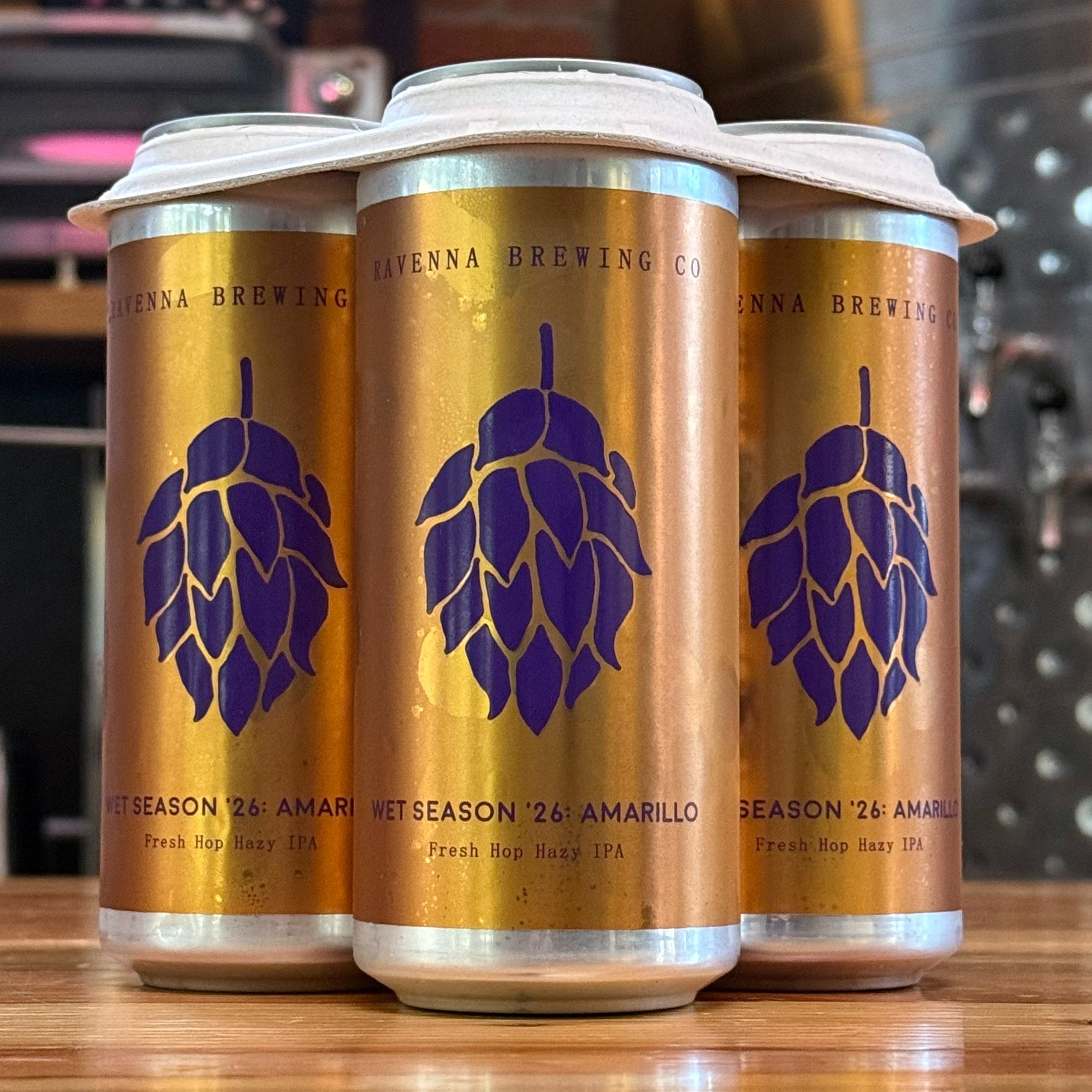 Ravenna Wet Season: Amarillo Fresh Hop Hazy IPA - WA - 16oz C