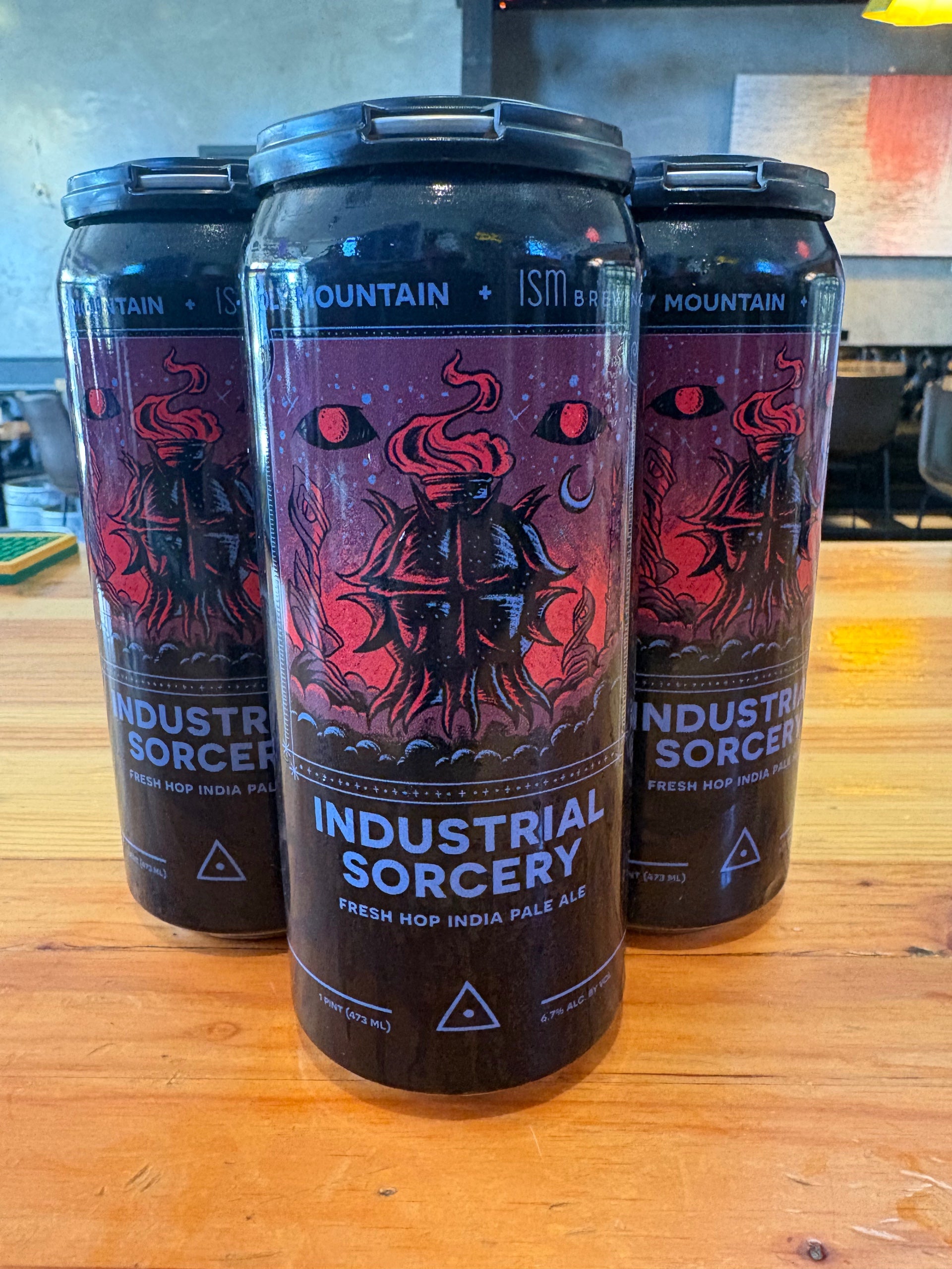Holy Mountain Industrial Sorcery Fresh Hop West Coast IPA - WA - 16oz