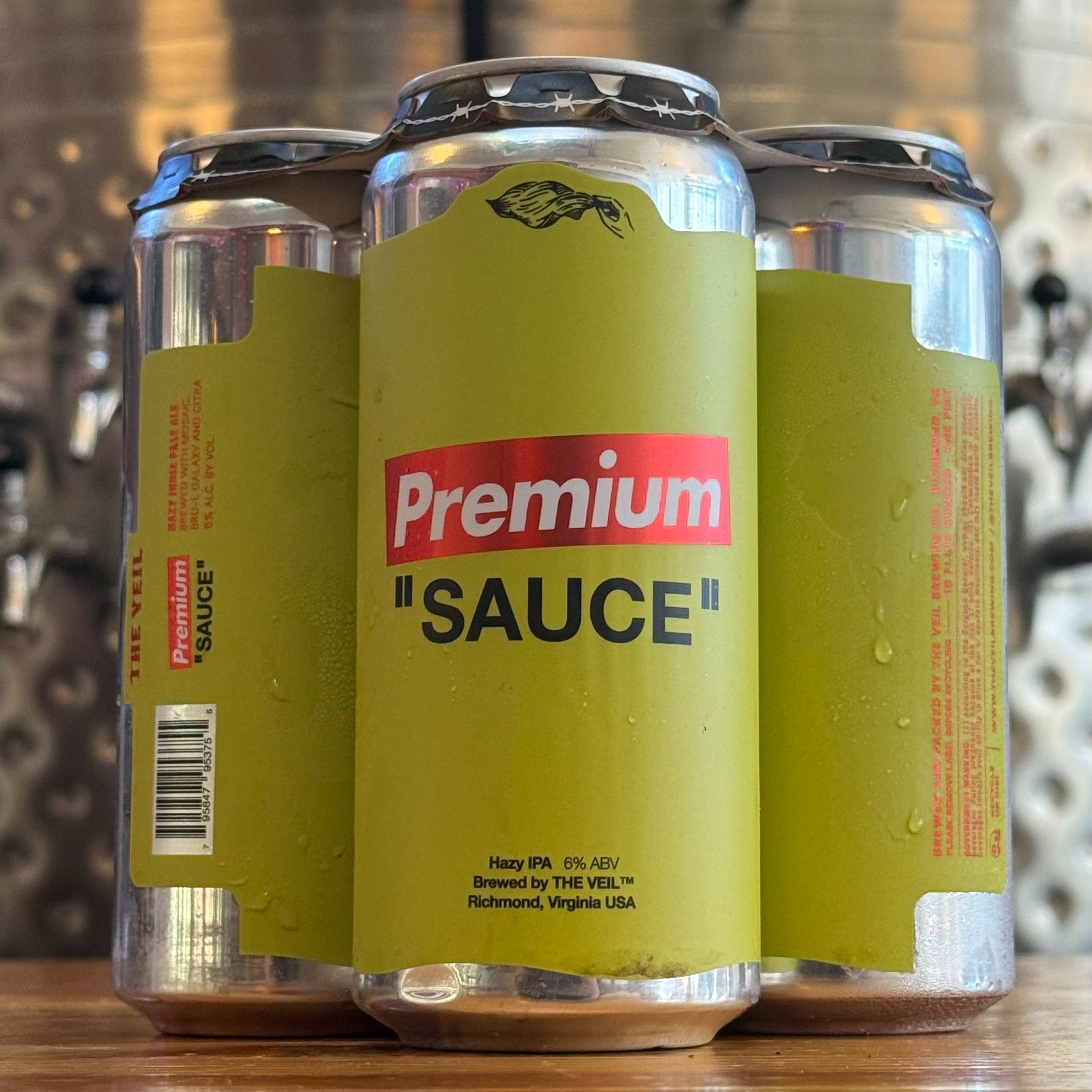 The Veil Premium Sauce Hazy IPA - VA - 16oz C