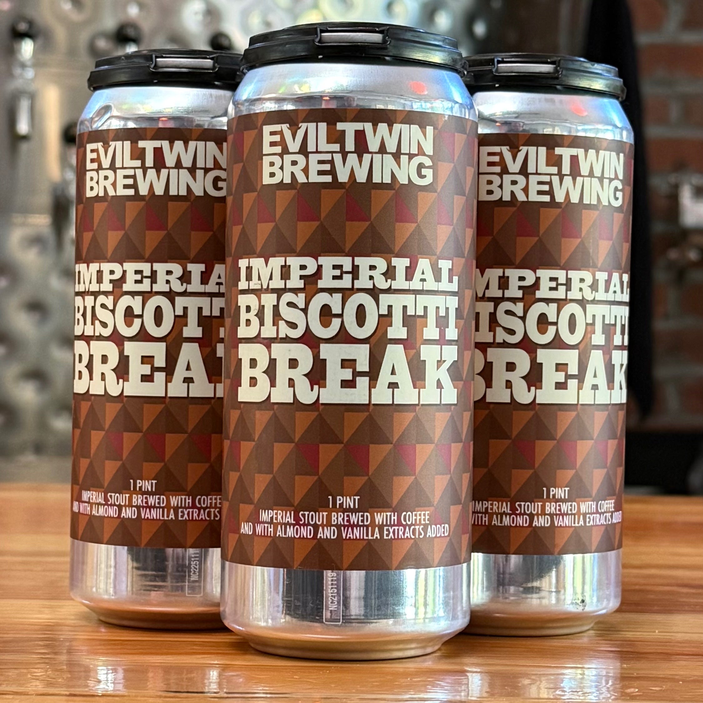 Evil Twin Imperial Biscotti Break Imperial Stout w/ Coffee, Almond & Vanilla - CT - 16oz C