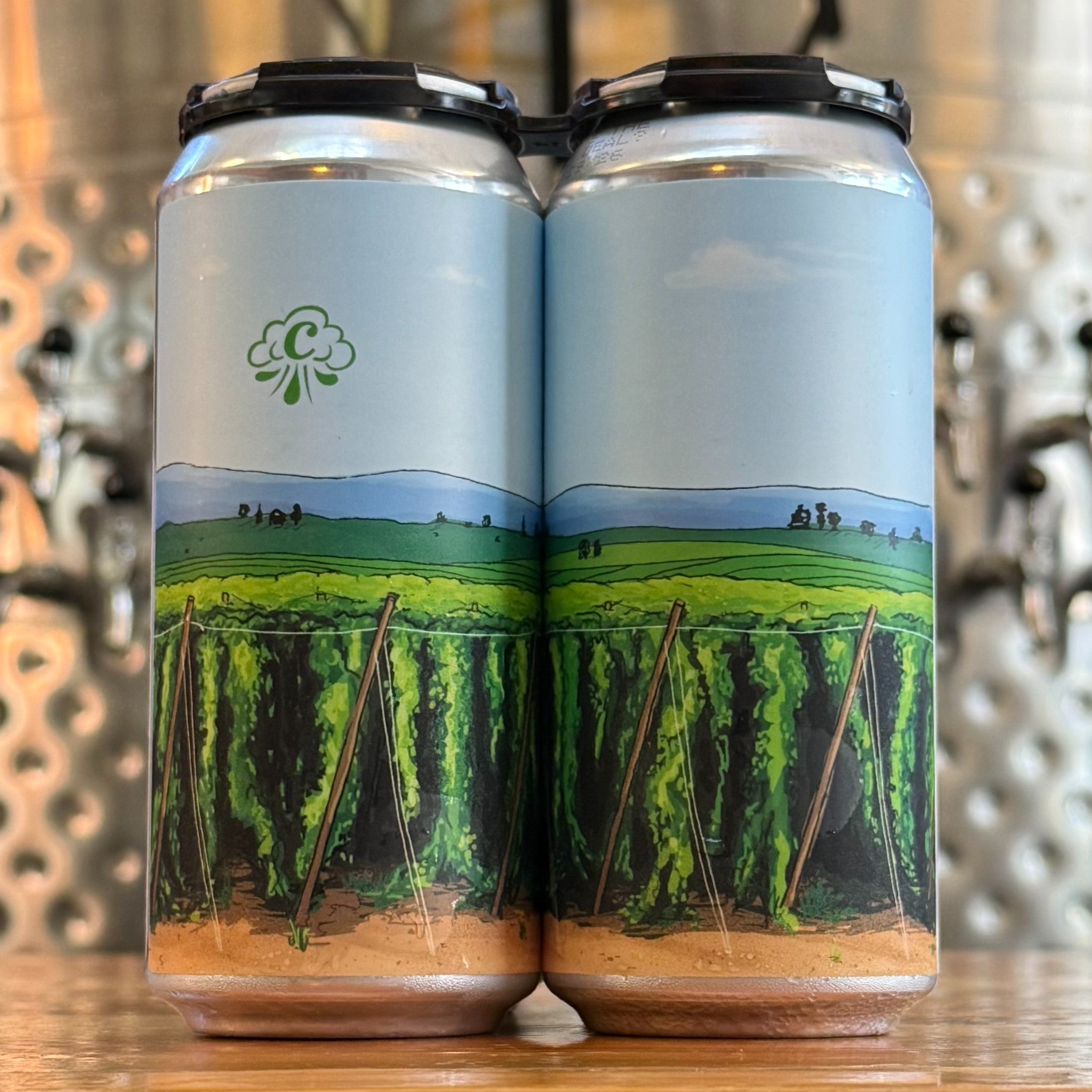 Cloudburst Wets the Big Deal Wet Hop IPA - WA - 16oz C