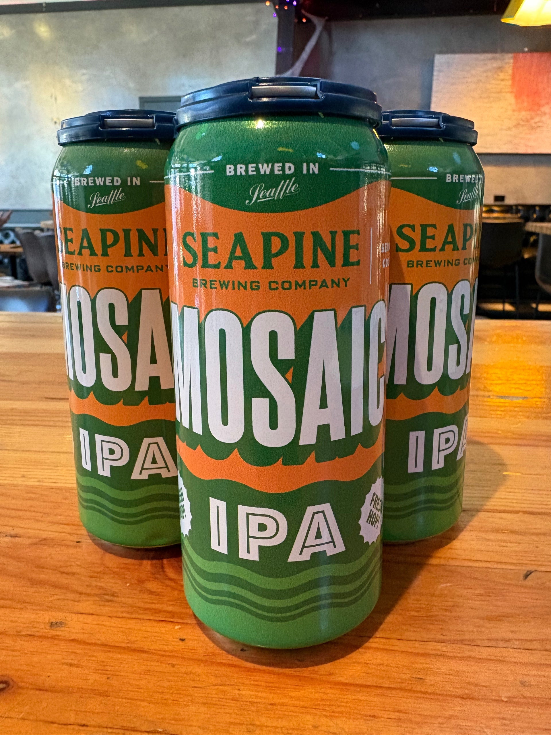 Seapine Mosaic Fresh Hop IPA - WA - 16oz