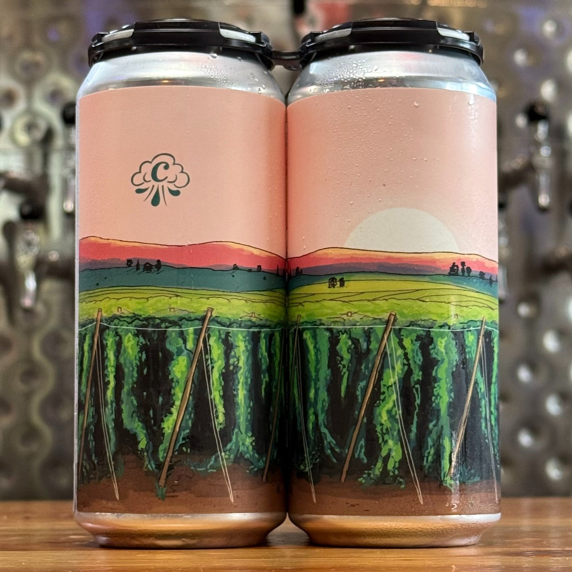 Cloudburst Aqua Seafoam Shame Wet Hop Strata Hazy IPA - WA - 16oz C