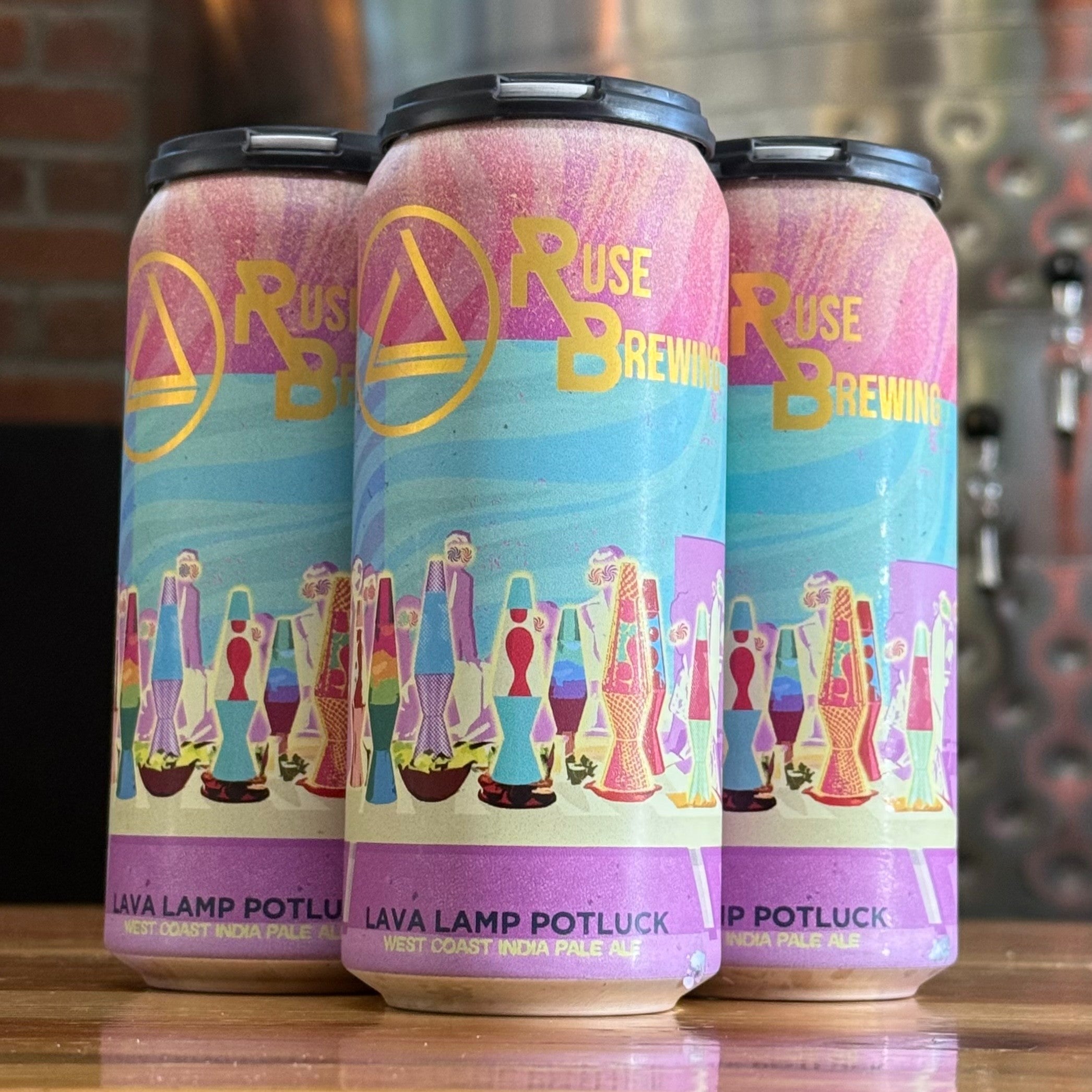 Ruse Lava Lamp Potluck West Coast IPA - OR - 16oz C
