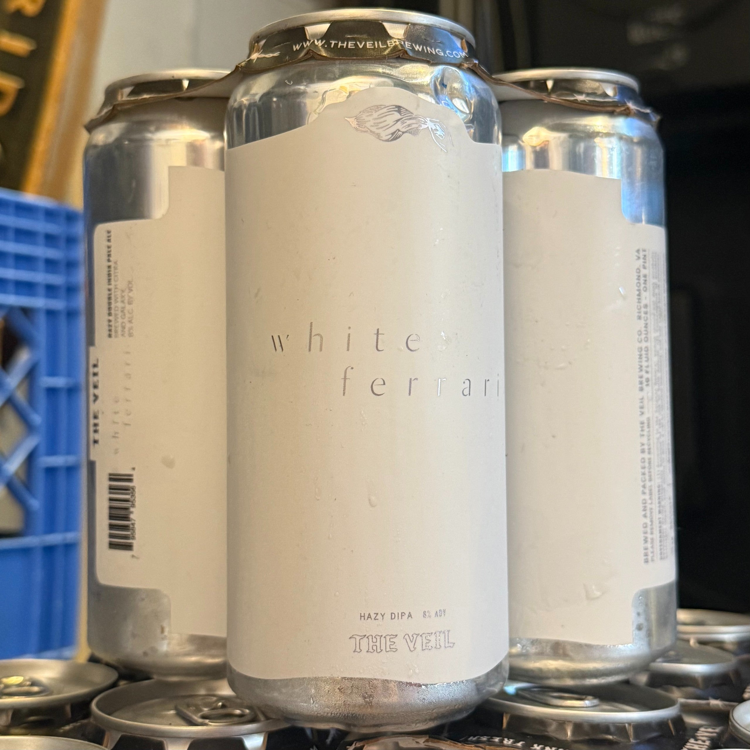 The Veil white ferrari Double Hazy IPA - VA - 16oz C