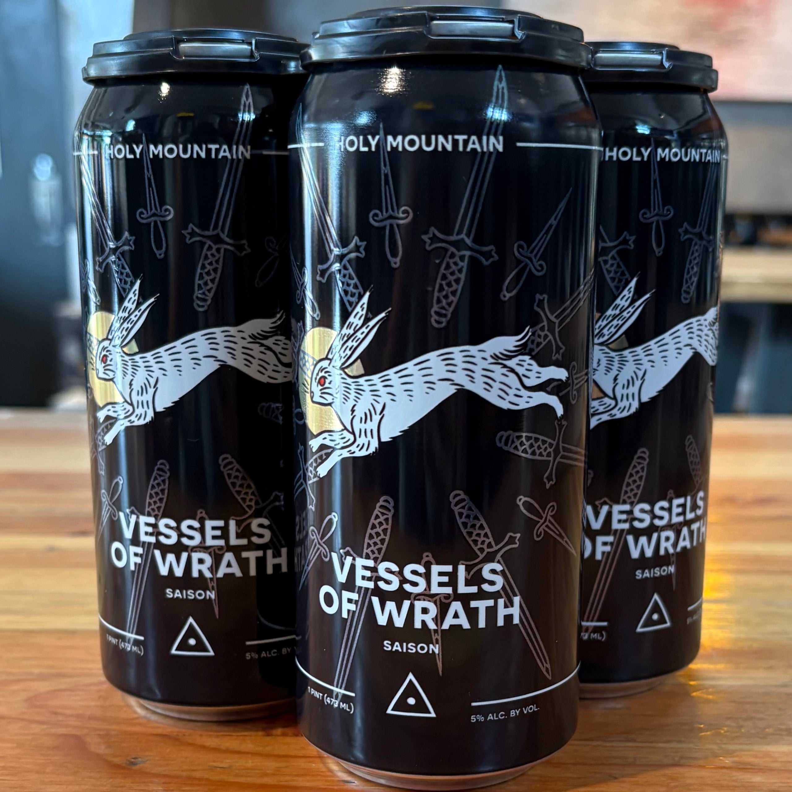 Holy Mountain Vessels of Wrath Saison - WA - 16oz C