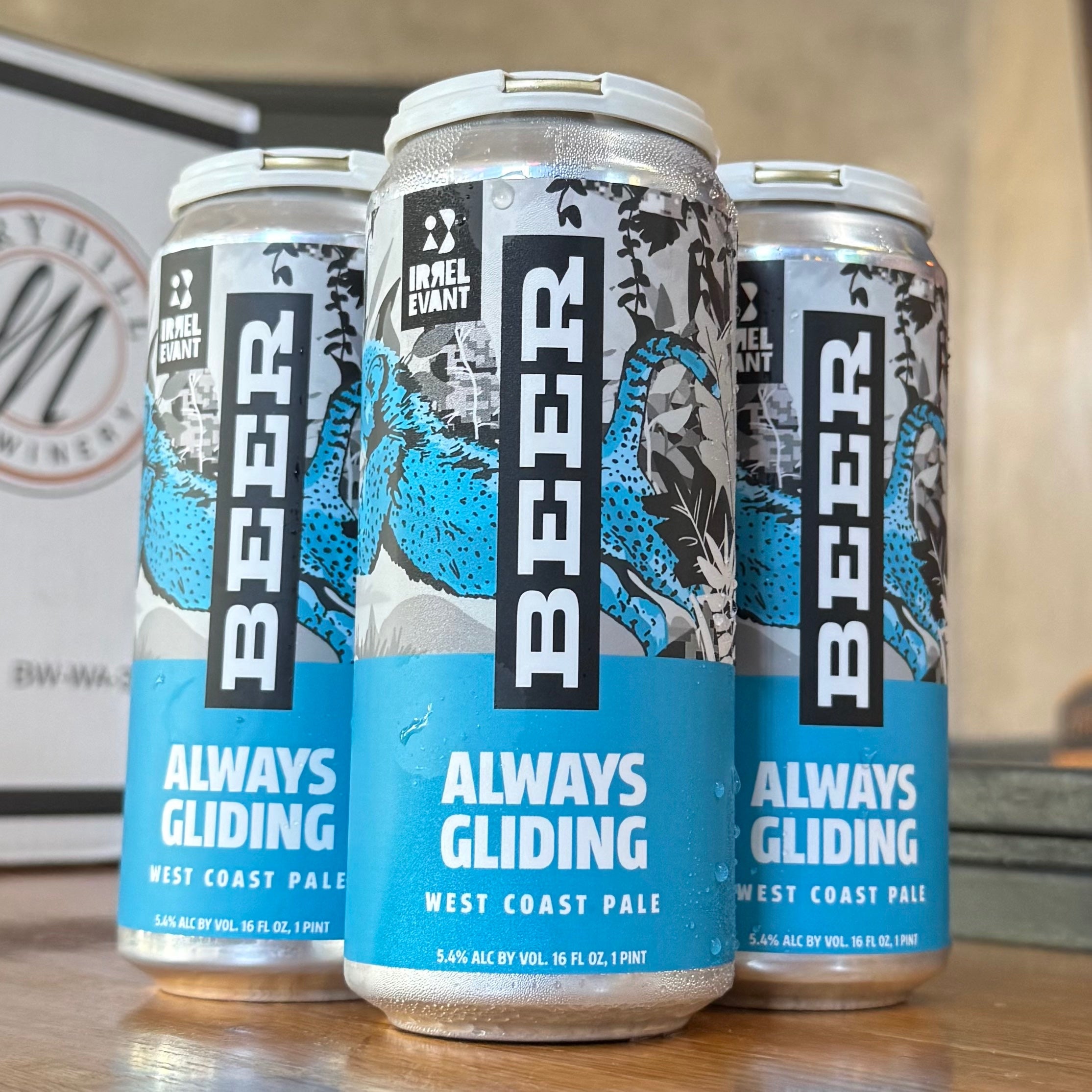 Irrelevant Always Gliding West Coast Pale Ale - WA - 16oz C