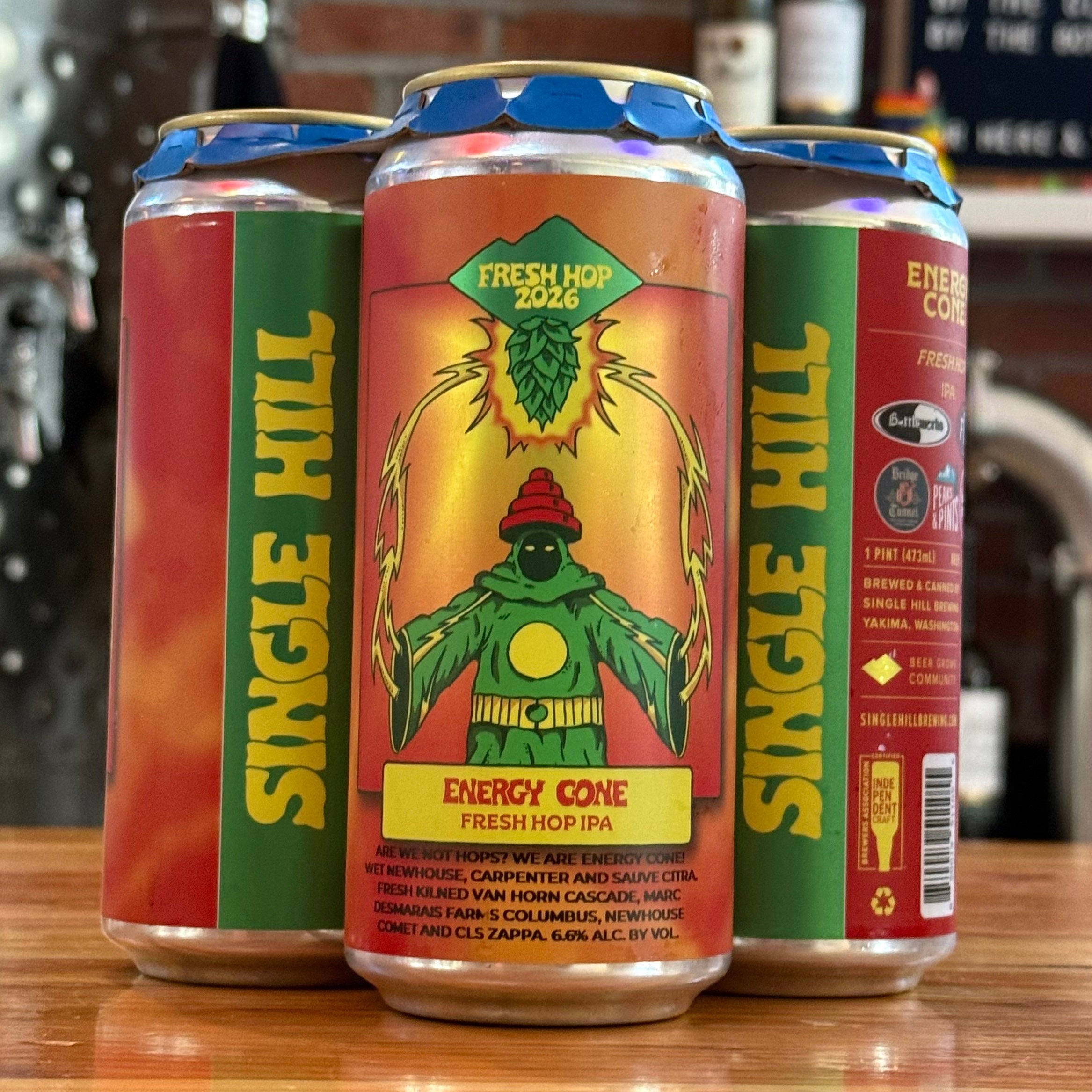 Single Hill Energy Cone Fresh Hop West Coast IPA - WA - 16oz C