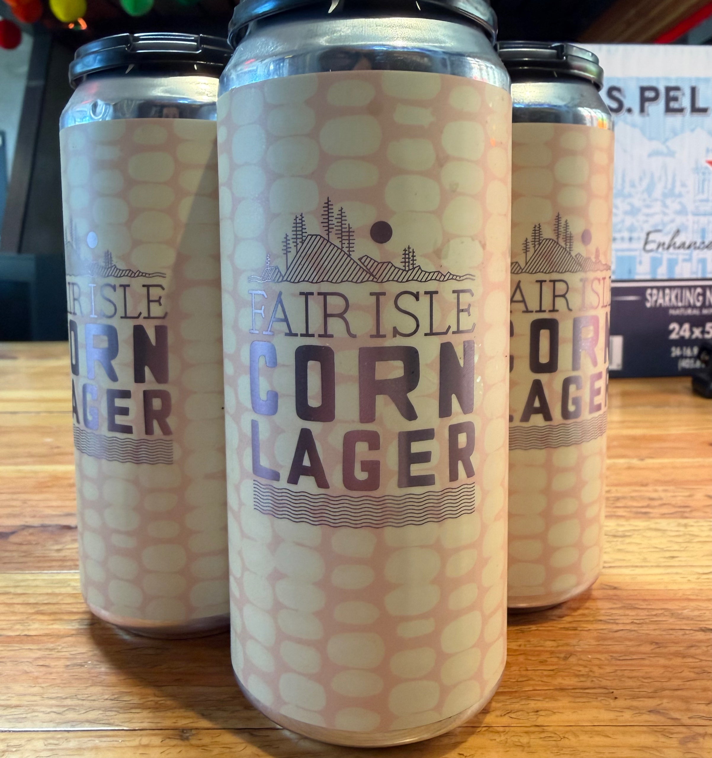 Fair Isle Corn Lager - WA - 16oz C